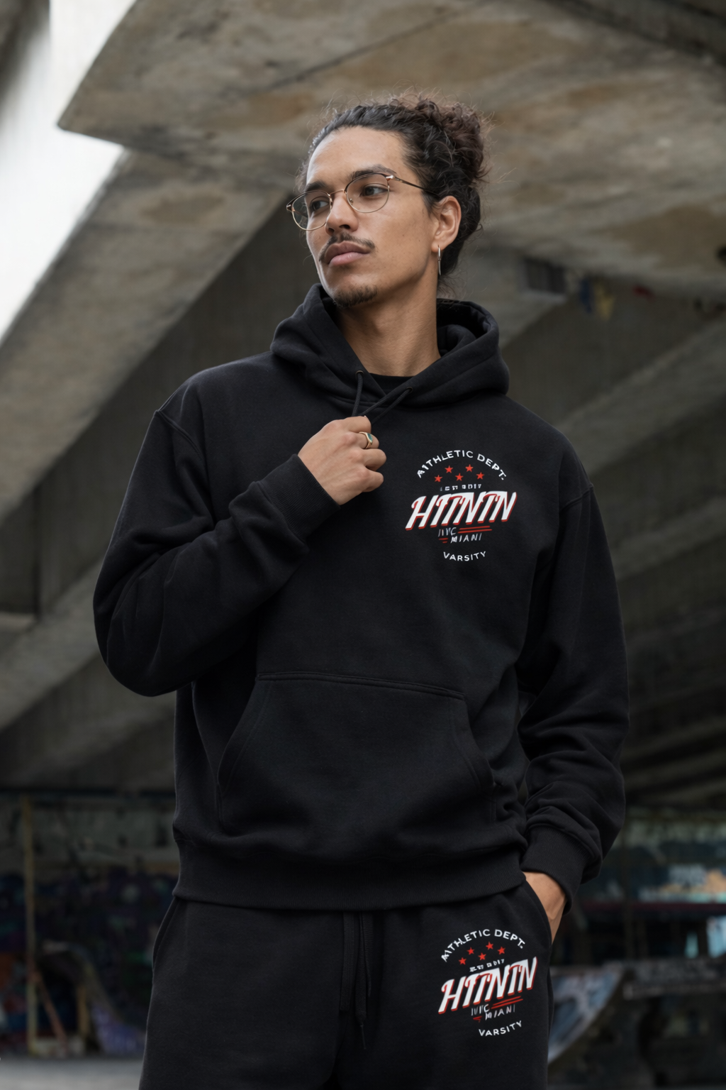 HTNTN Varsity Oversize Fleeced Hoodie.png