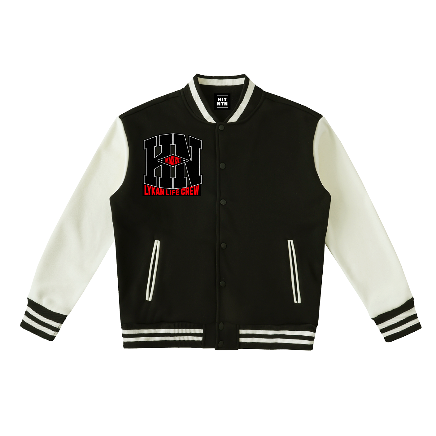 HN LykanLife Crew Two-Tone Varsity Jacket