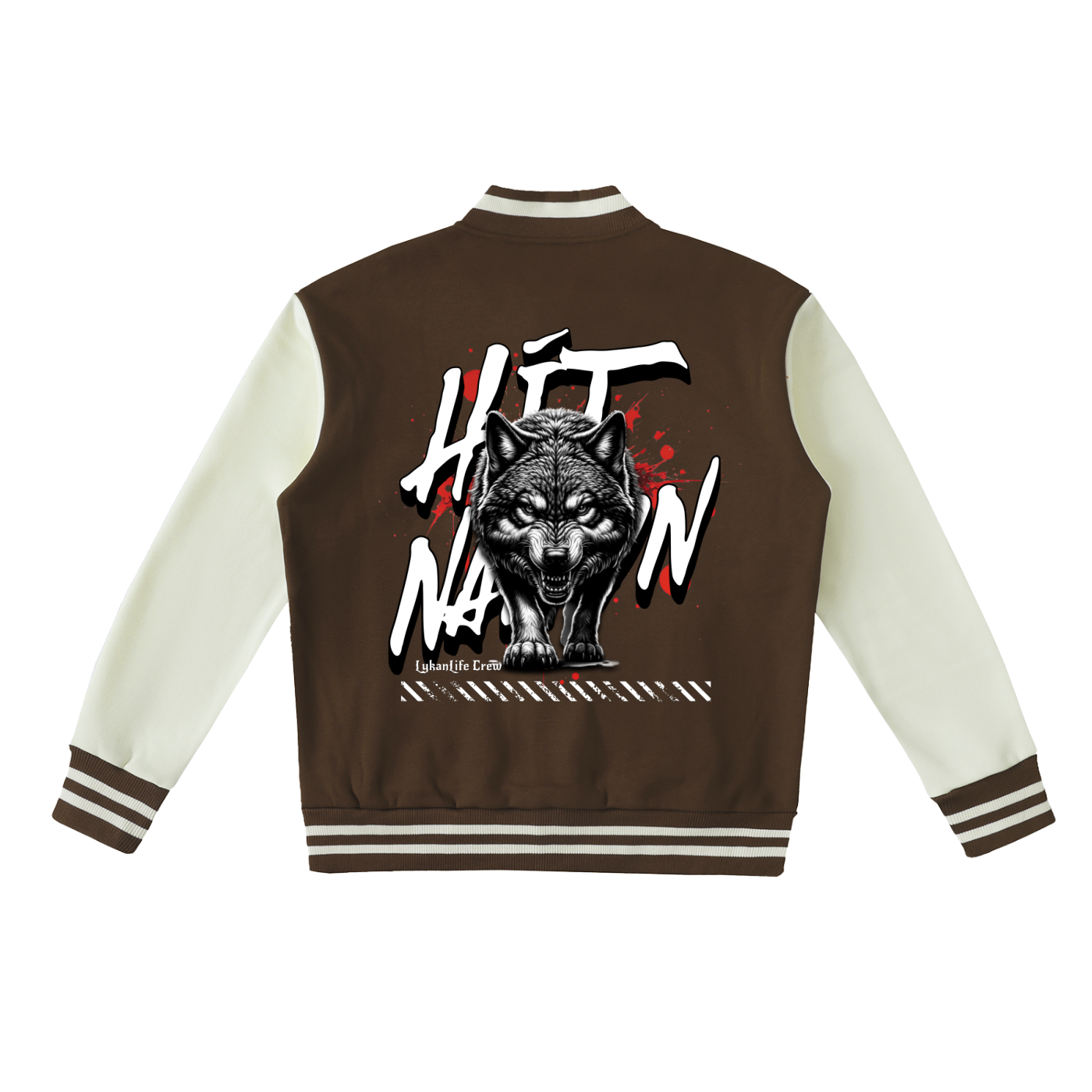 HN LykanLife Crew Two-Tone Varsity Jacket