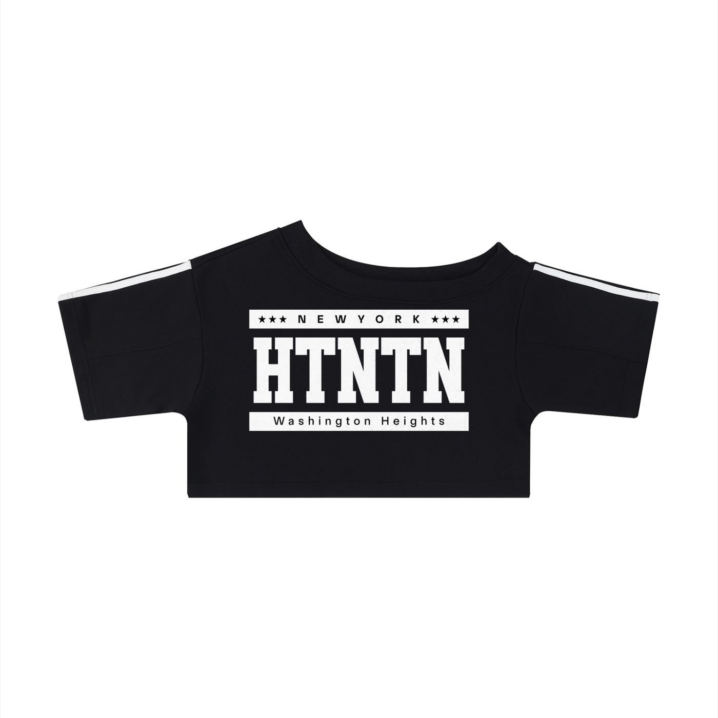Hit Nation Women's Off-the-Shoulder Crop T-Shirt