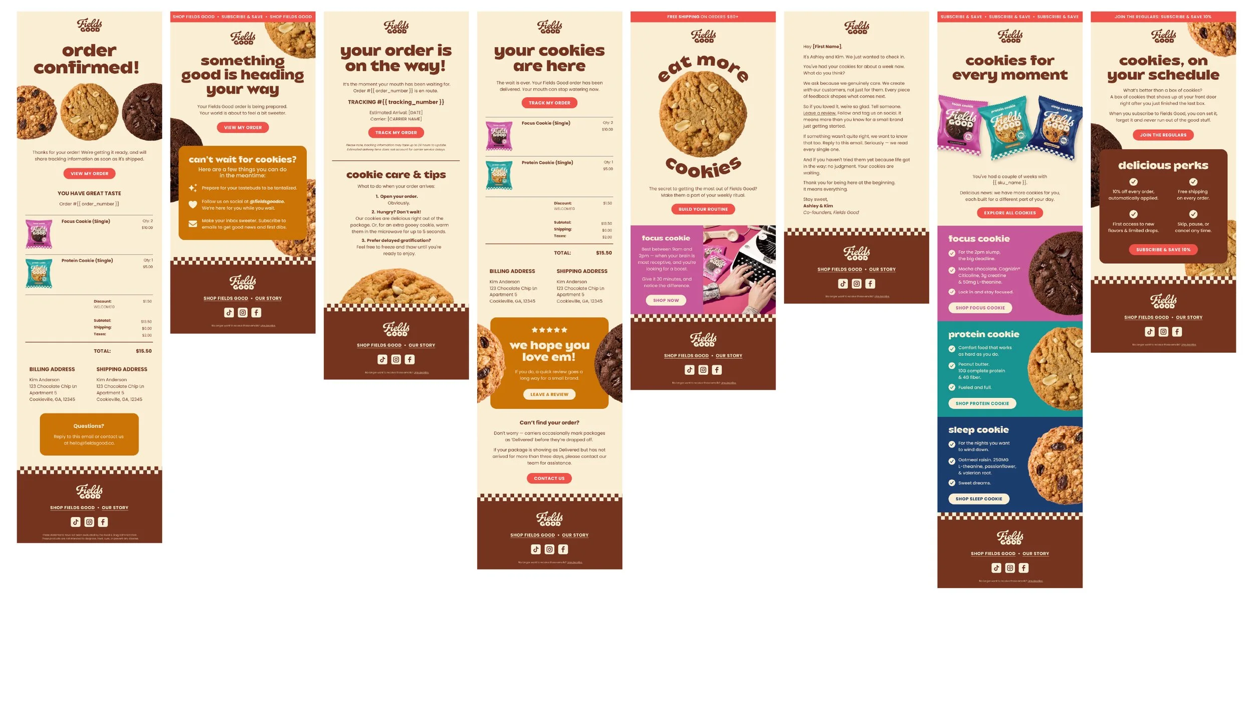 Post Purchase Email Flow