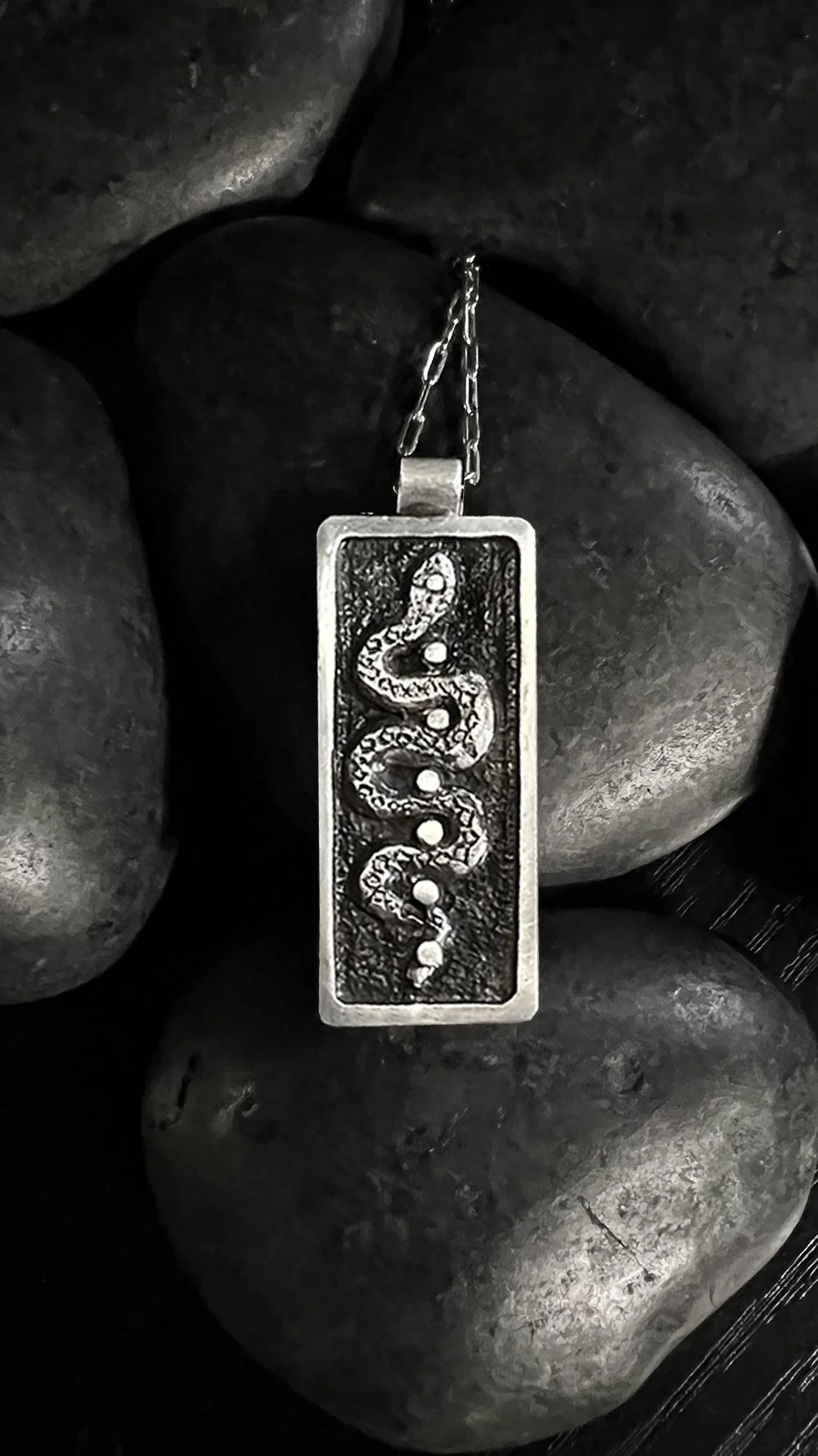 Kundalini Pendant in Silver