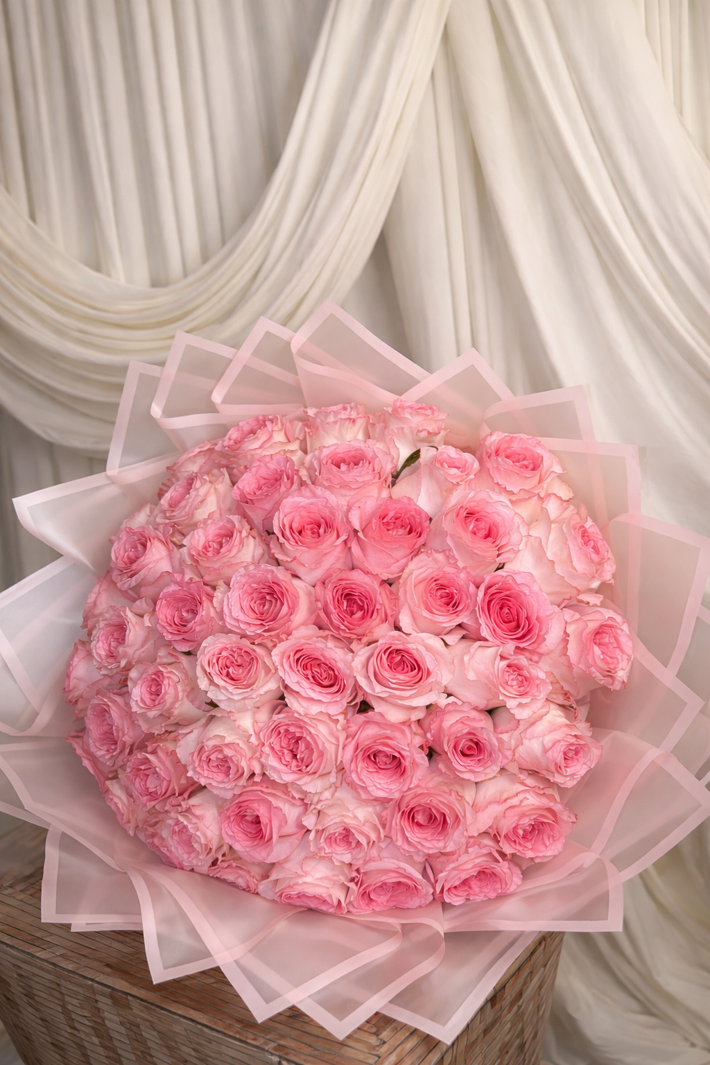 50 Pink Roses