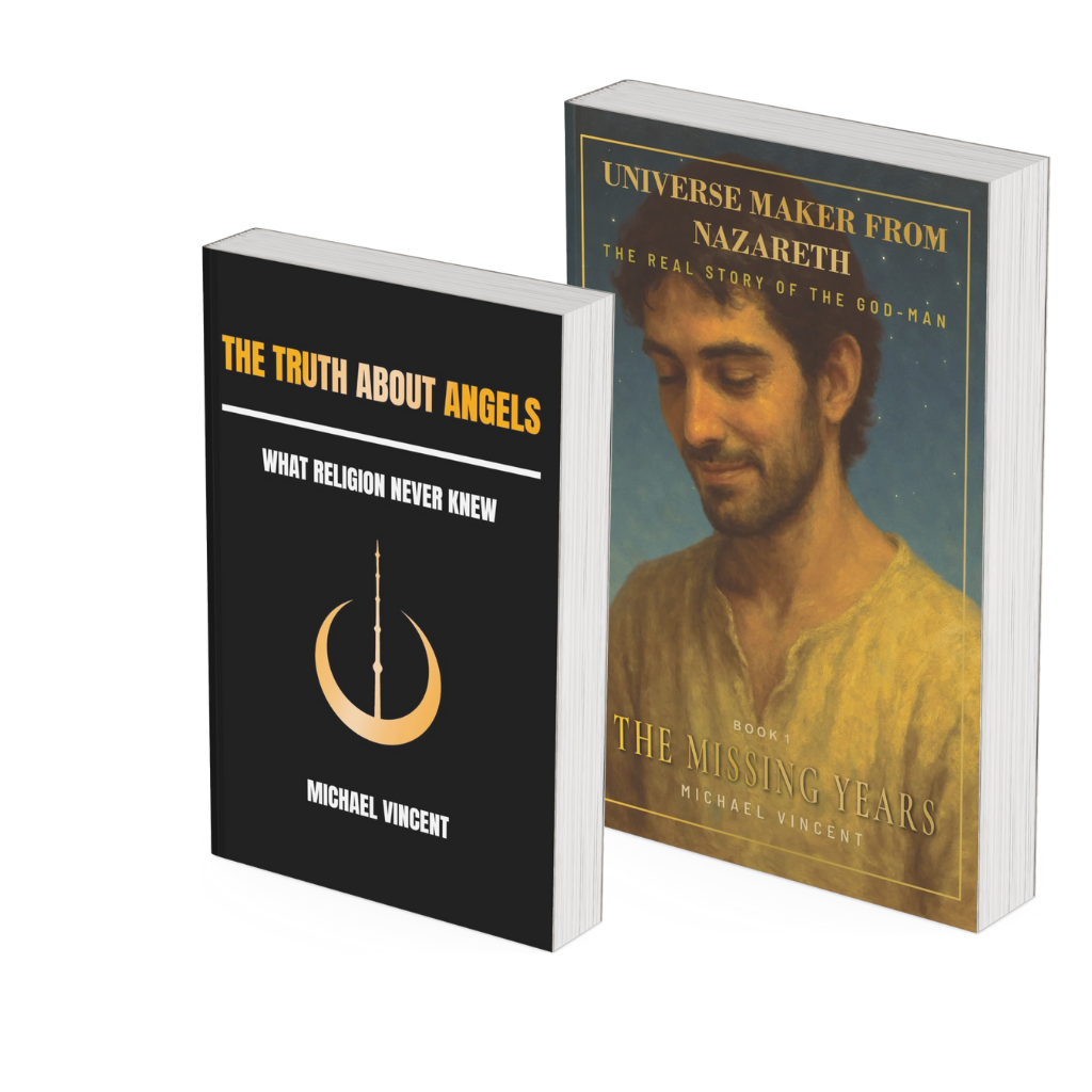 The Missing Years book cover exploring the hidden life of Jesus and the universe maker from Nazareth