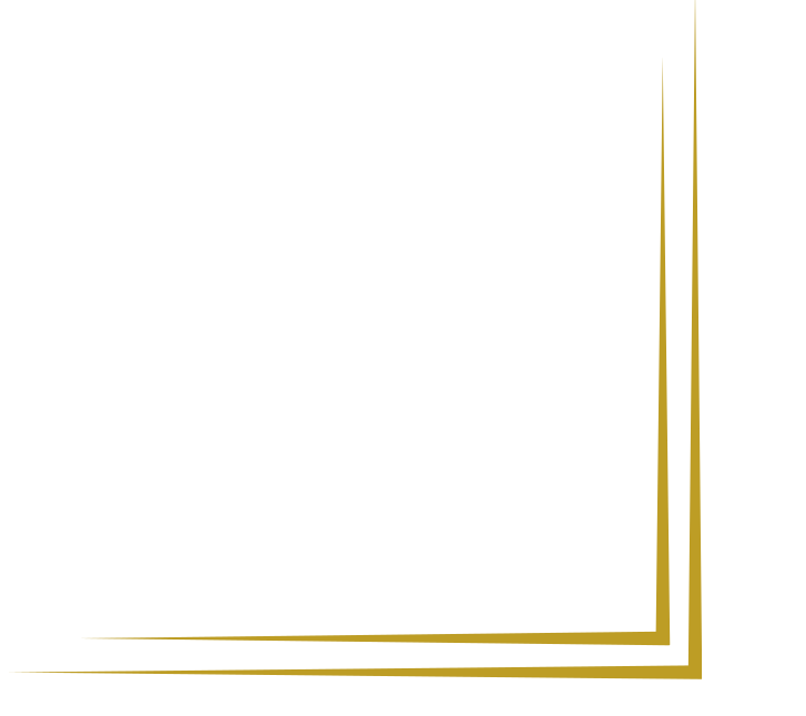A black square with gold borders on all sides.