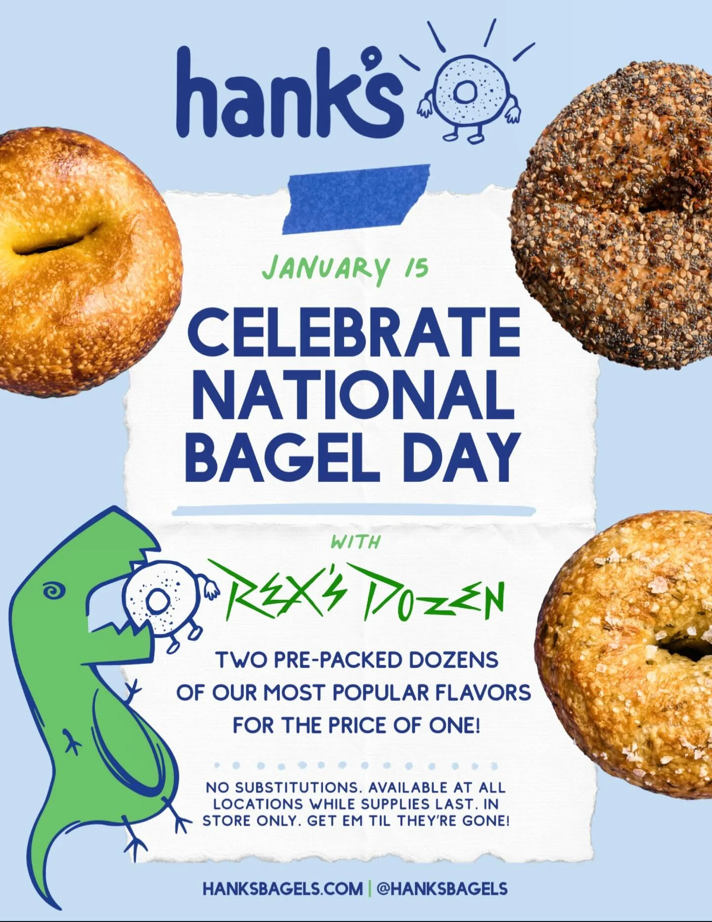 Hank&rsquo;s older brother, Rex, is stomping in and creating a little chaos. He ordered these extra large boxes and said we need to give everyone who buys a dozen an extra dozen for free &mdash; I said &ldquo;oh, like a BOGO promotion&rdquo; and he s