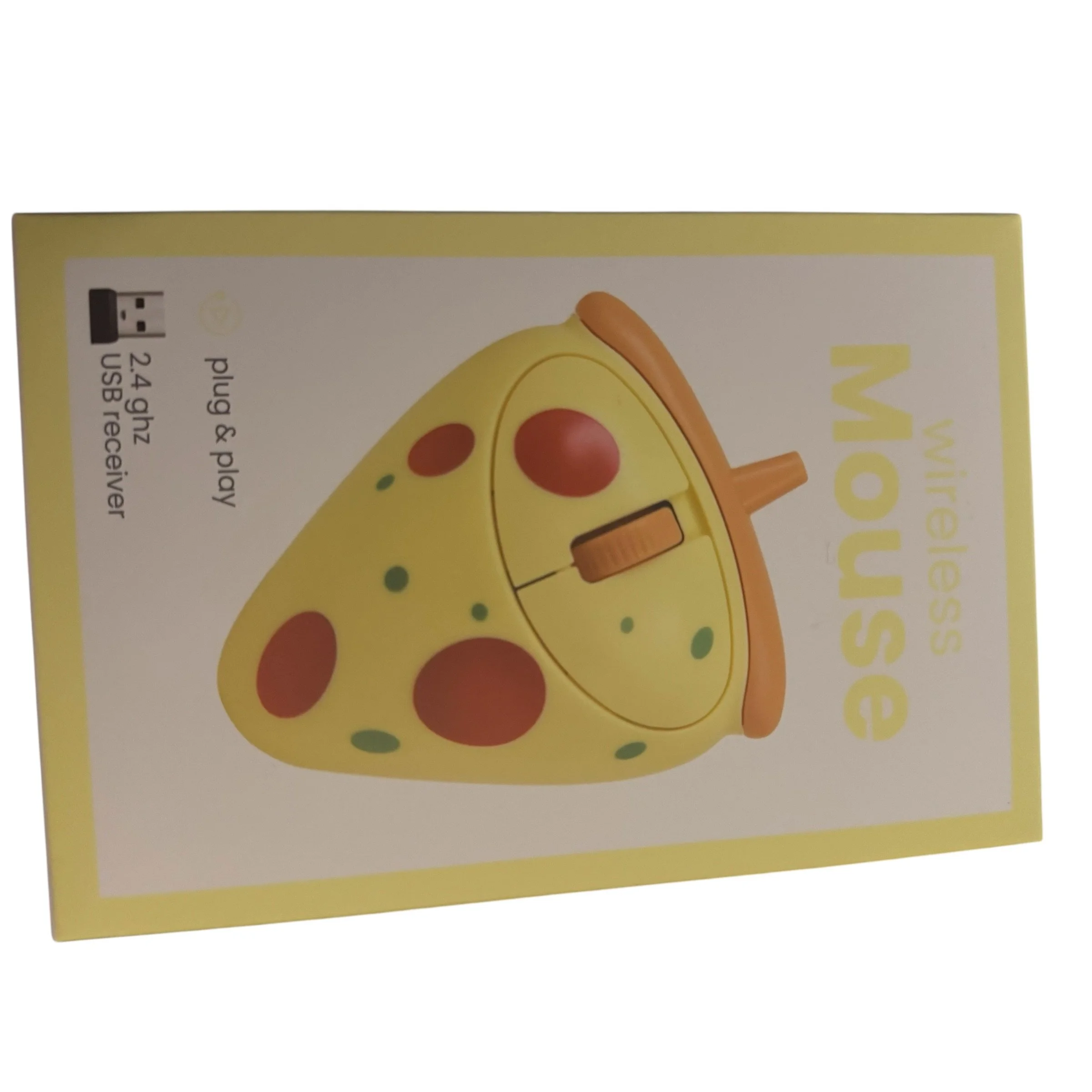 WIRELESS MOUSE PIZZA SYTLE