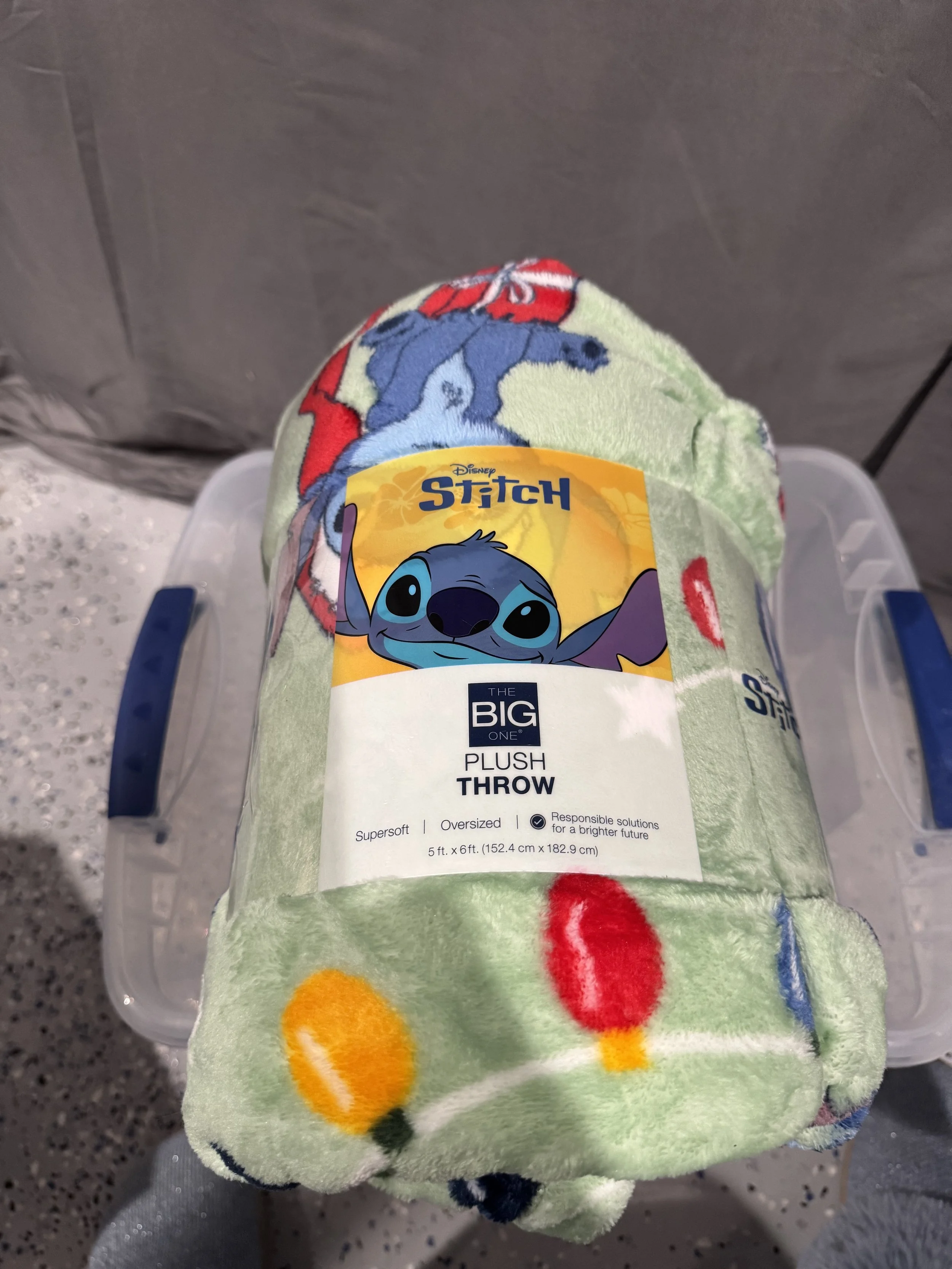 DISNEYS STITCH THROW OVERSIZED