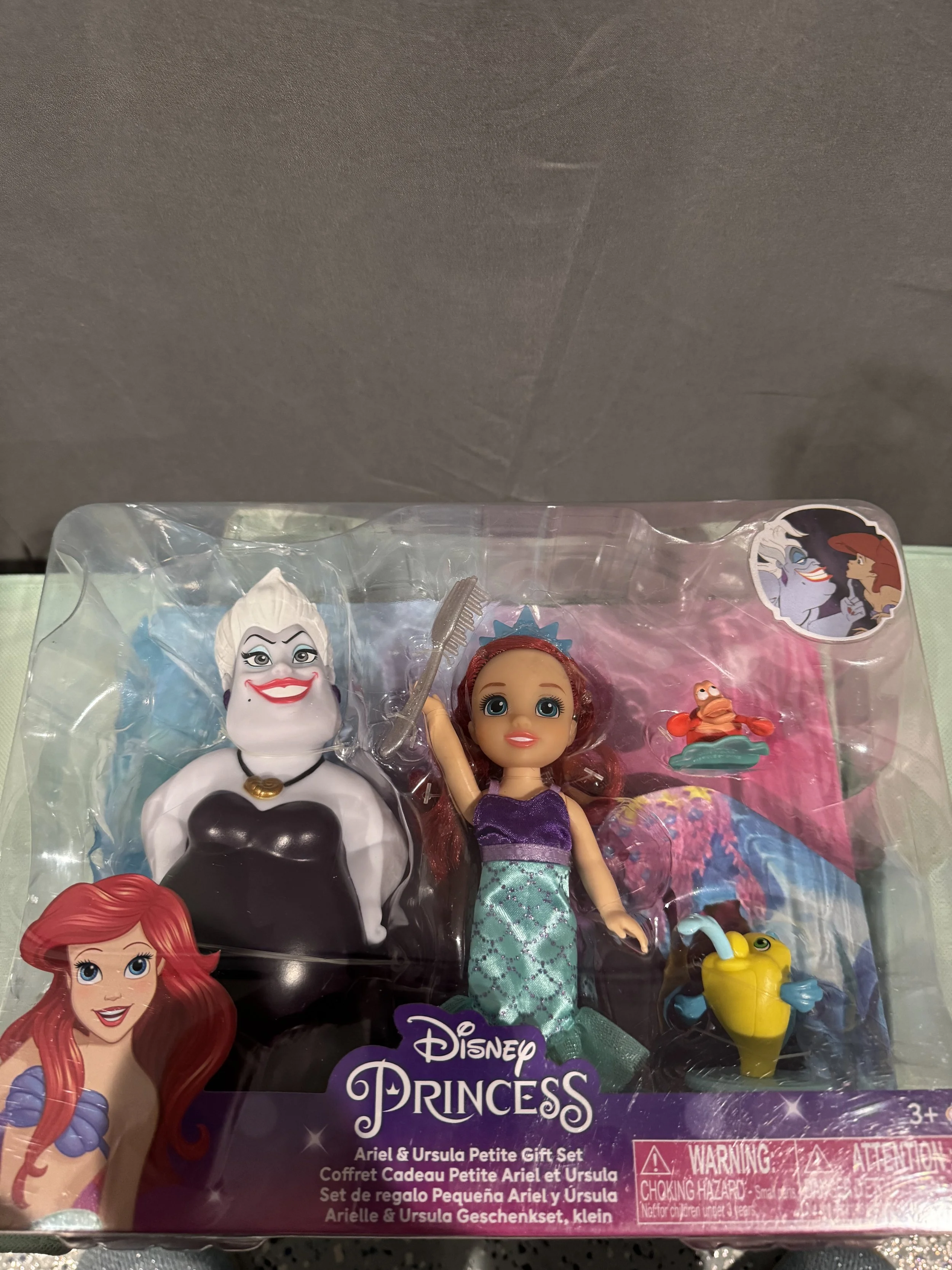 Ariel and Ursula Disney Petite Gift ser