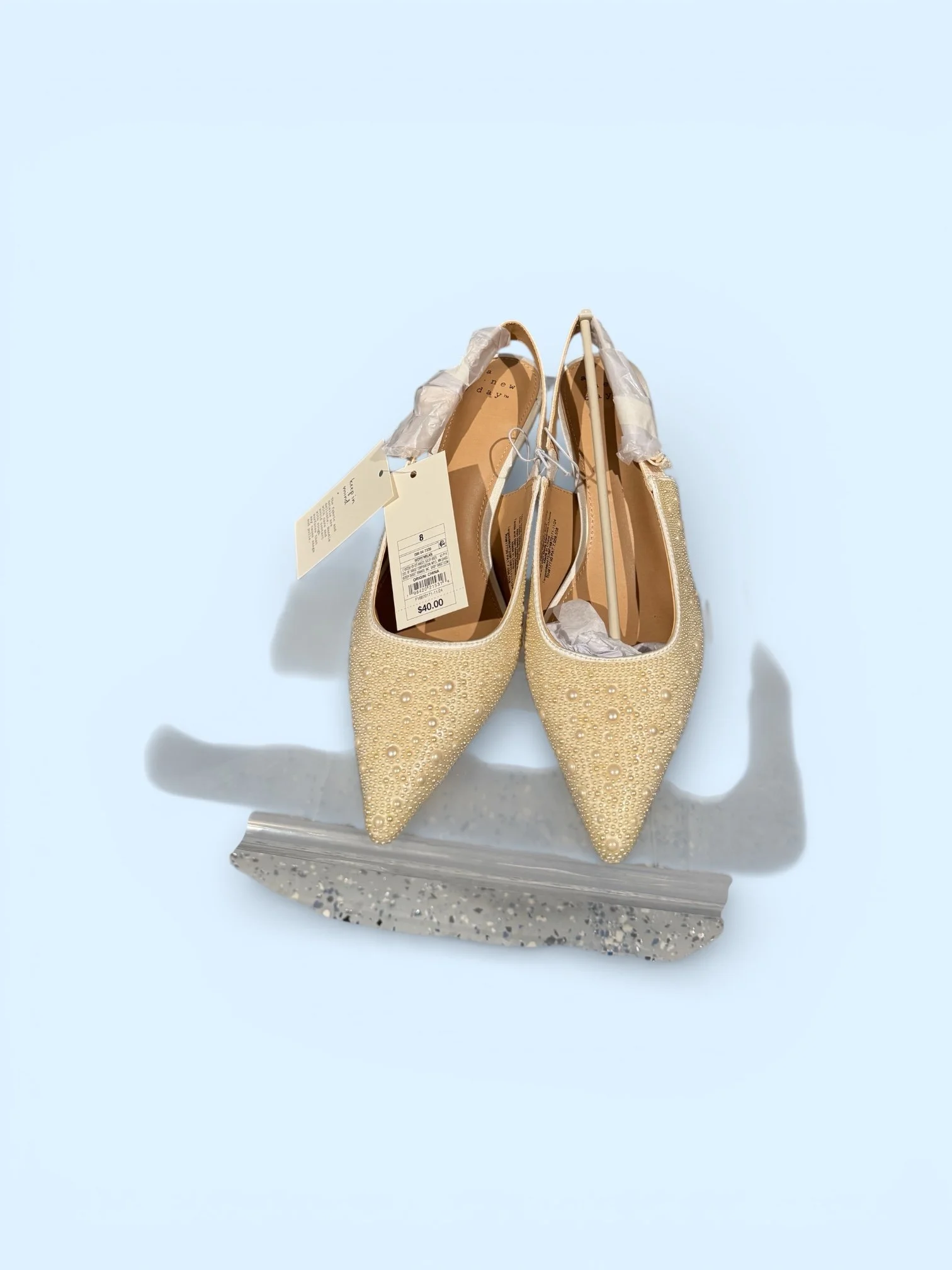 A New Day Milan Heels Size 8