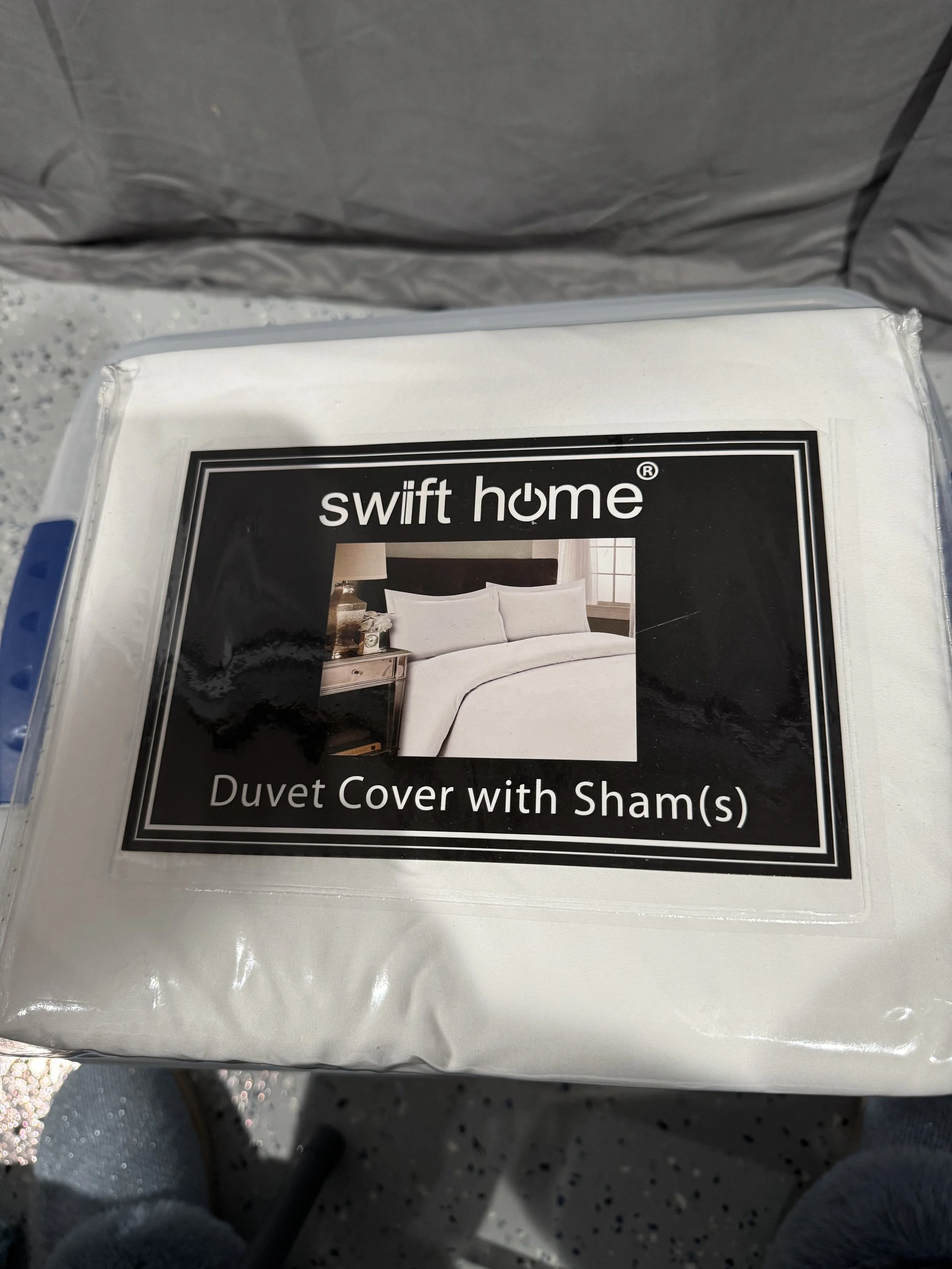 SWIFT HOME DUVET COVER KING SIZE WHITE