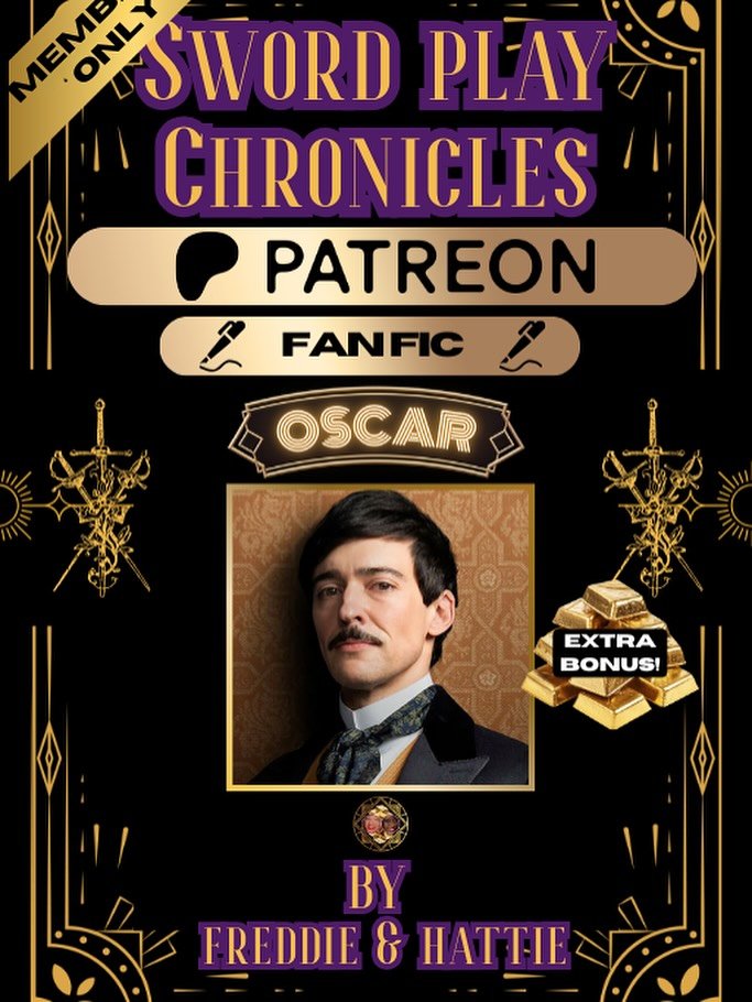 &ldquo;Waiting is the worst bit. The more I wait, the more I yearn.&rdquo; 👀 First installment of The Sword Chonicles is up on our Patreon. It&rsquo;s a gay fanfic take on the Bodice Ripper genre featuring our fave couple Oscar Van Rhijn and John Ad
