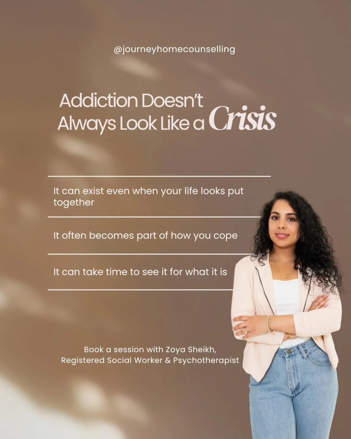 Addiction doesn&rsquo;t always look like a crisis.

It can show up in quieter ways&mdash;patterns that become part of how you cope, even while life still looks &ldquo;fine&rdquo; on the outside&hellip;

That&rsquo;s often what makes it harder to reco