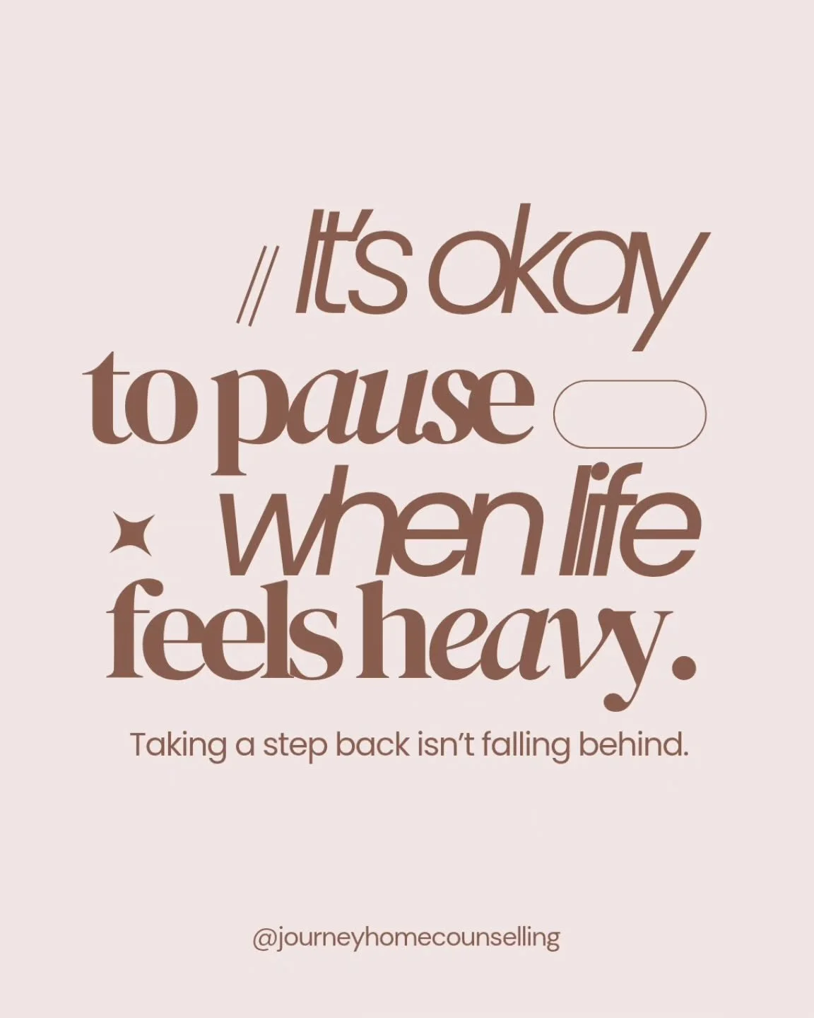 You don&rsquo;t have to go into the week at full speed.

Pause. Breathe. Reset your pace.
Give yourself a bit more grace than usual.

Then start. 💙 

#selfcompassion
#overwhelmedbylife
#resetyourmind
#mentalhealthontario