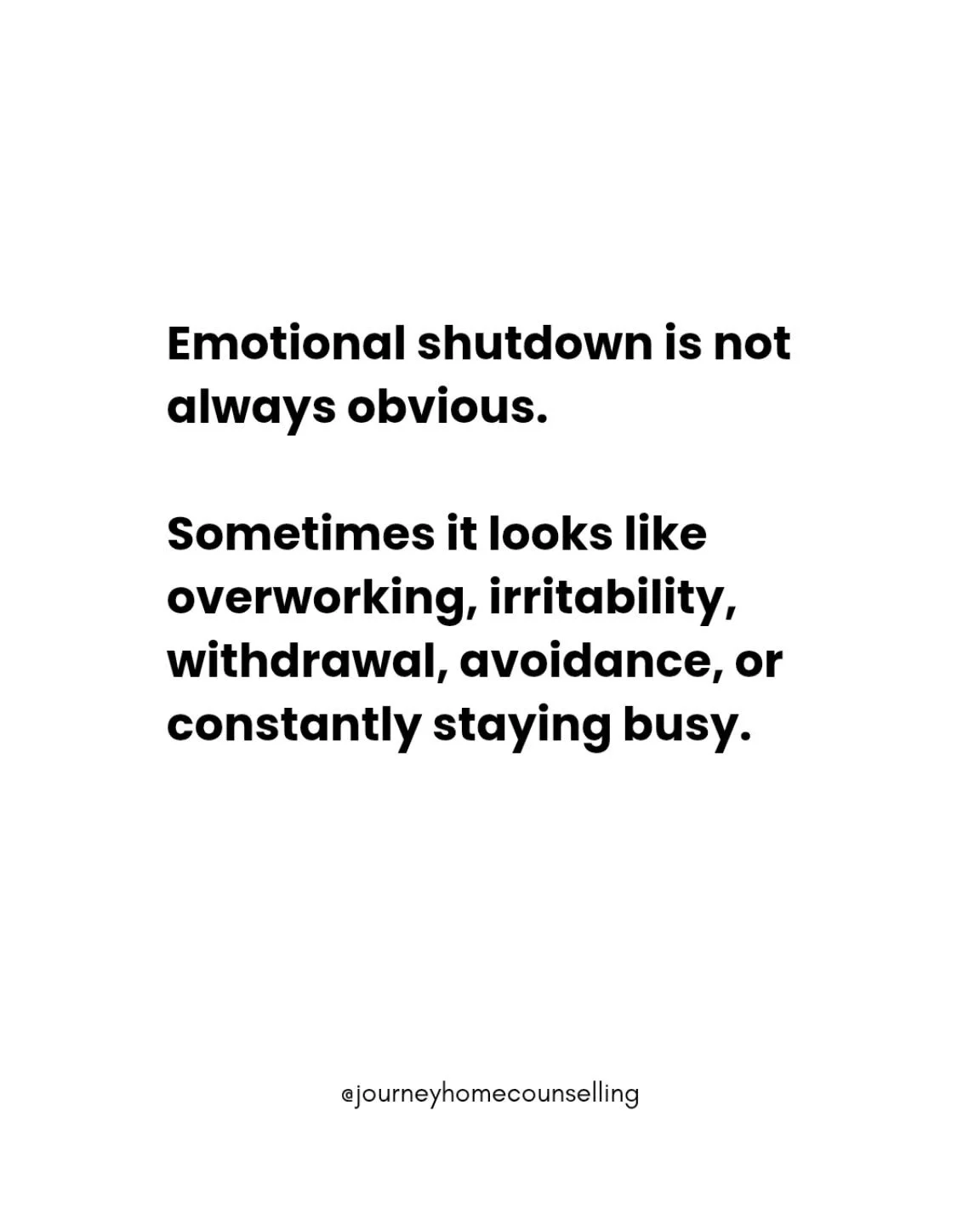 A lot of people have become so accustomed to functioning in survival mode that emotional shutdown no longer even feels unusual.

Especially for men.

The constant busyness.
The short fuse.
The emotional withdrawal.
The need to always stay occupied.

