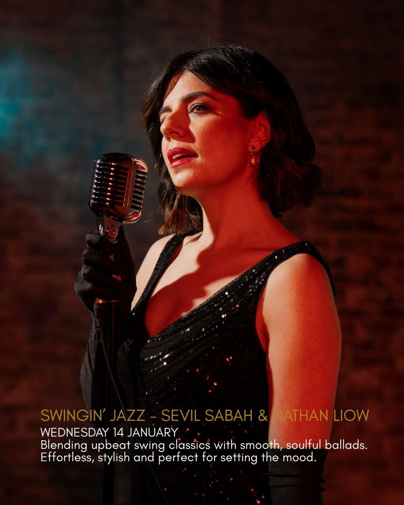 Tomorrow night, I&rsquo;m back singing some smooth jazz tunes at the beautiful Le Bar Supper Club. 
This time, I&rsquo;ll be joined by the amazing Nathan Liow on keys.
Join us and ease into the new year with a drink or two 🍷