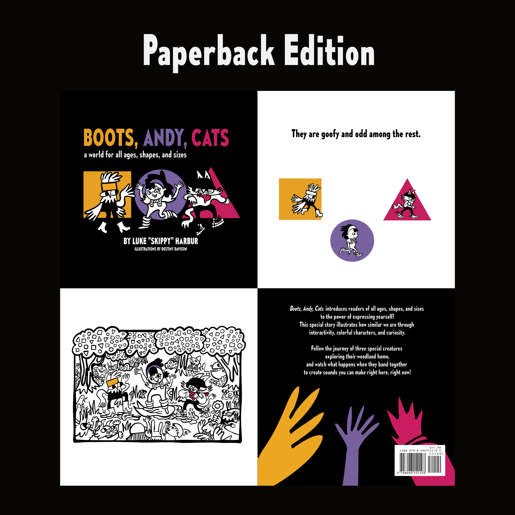 Paperback - Boots, Andy, Cats: a world for all ages, shapes, and sizes