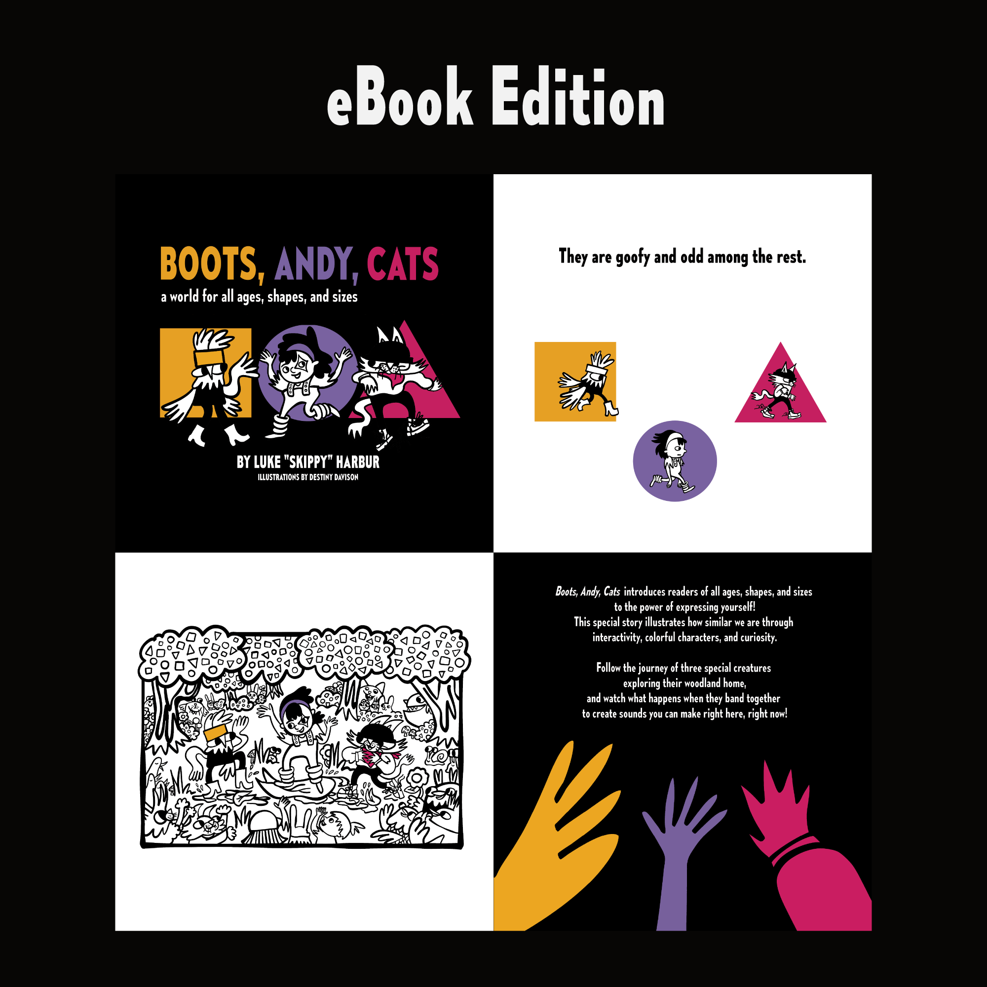 eBook - Boots, Andy, Cats: a world for all ages, shapes, and sizes
