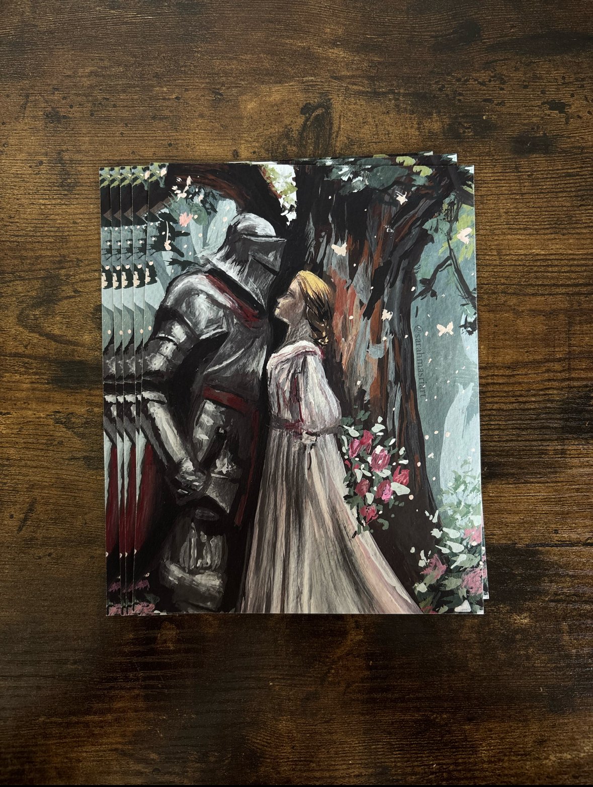 ‘The Knight & His Maiden’