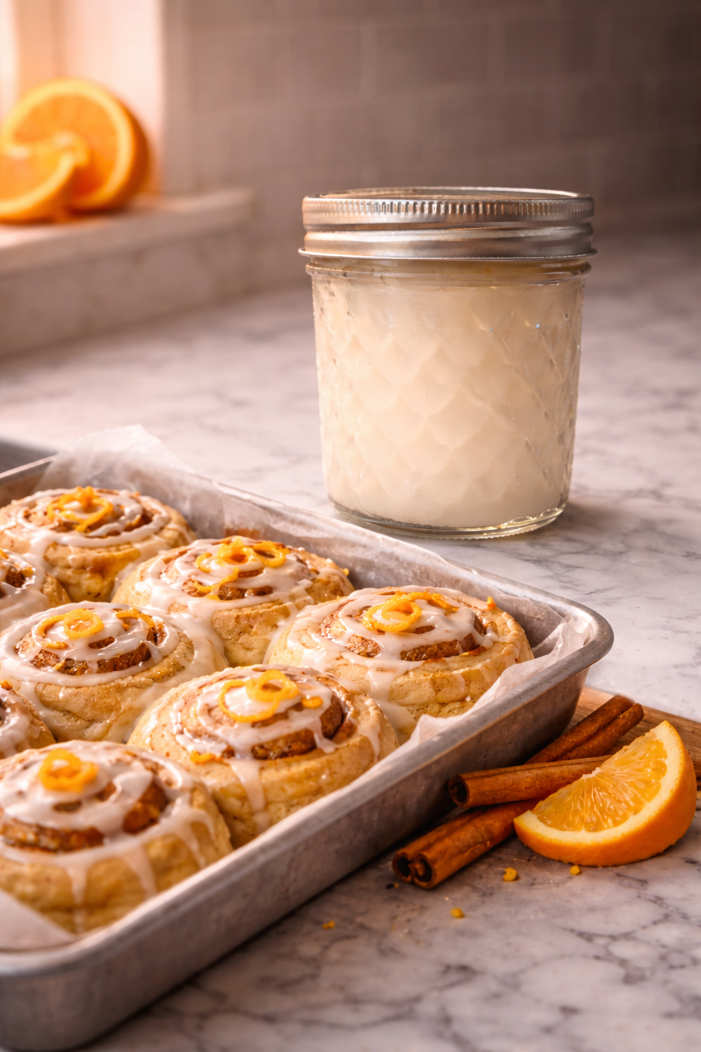 Orange Cinnamon Roll Tallow Lotion