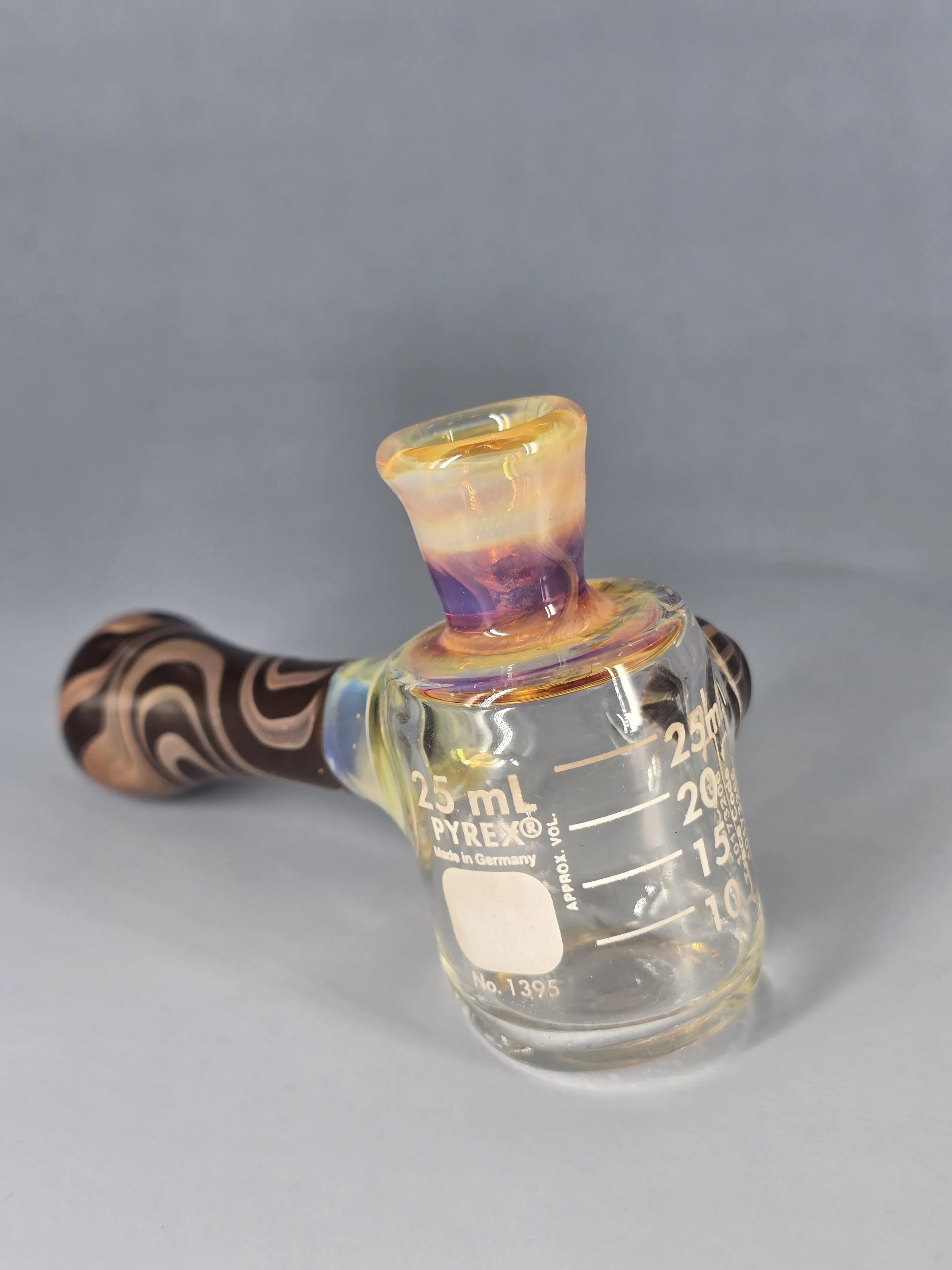 Wood Grain Glass Pipe by Schengen