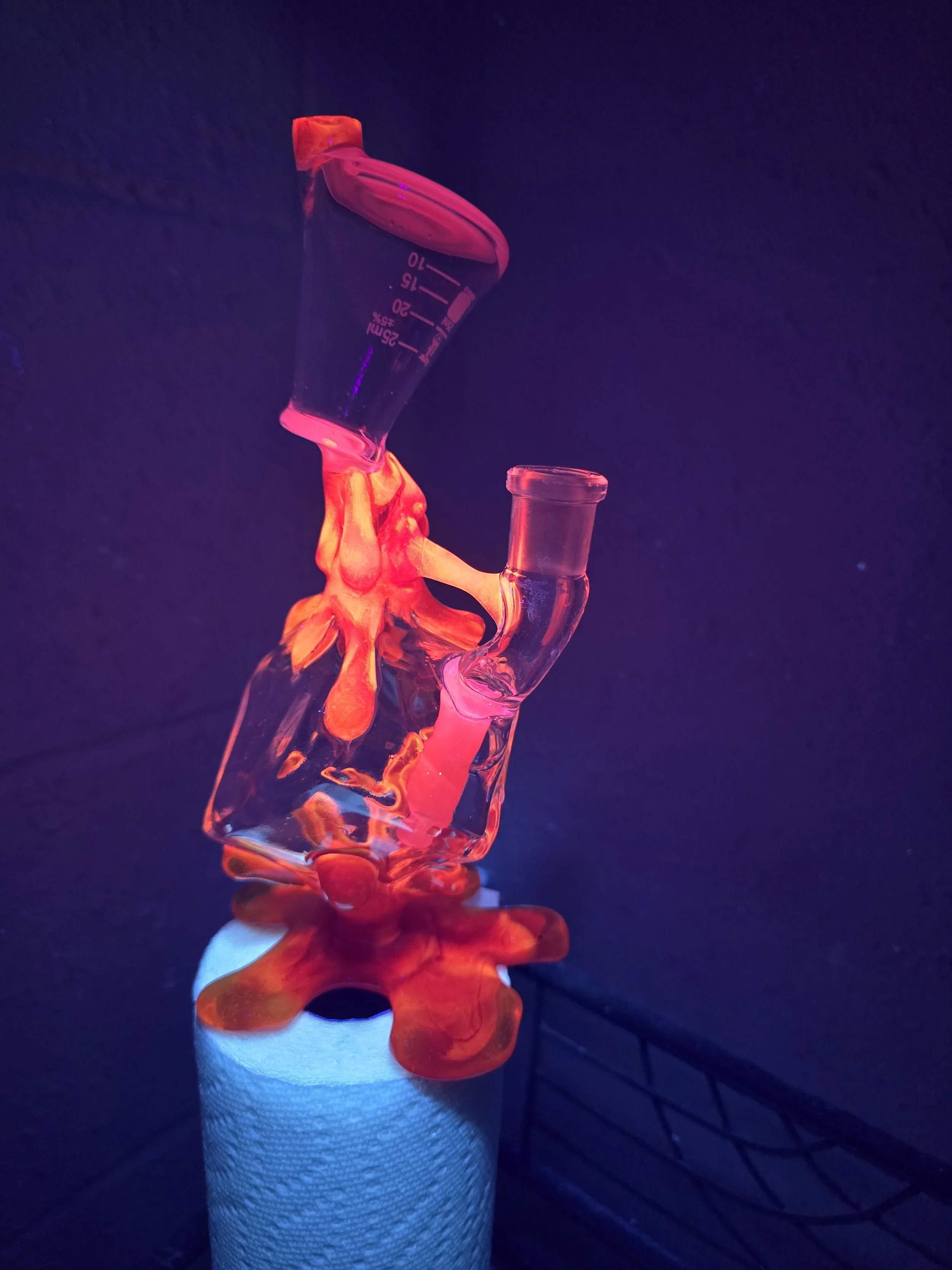 Drippy Glass Rig Lava