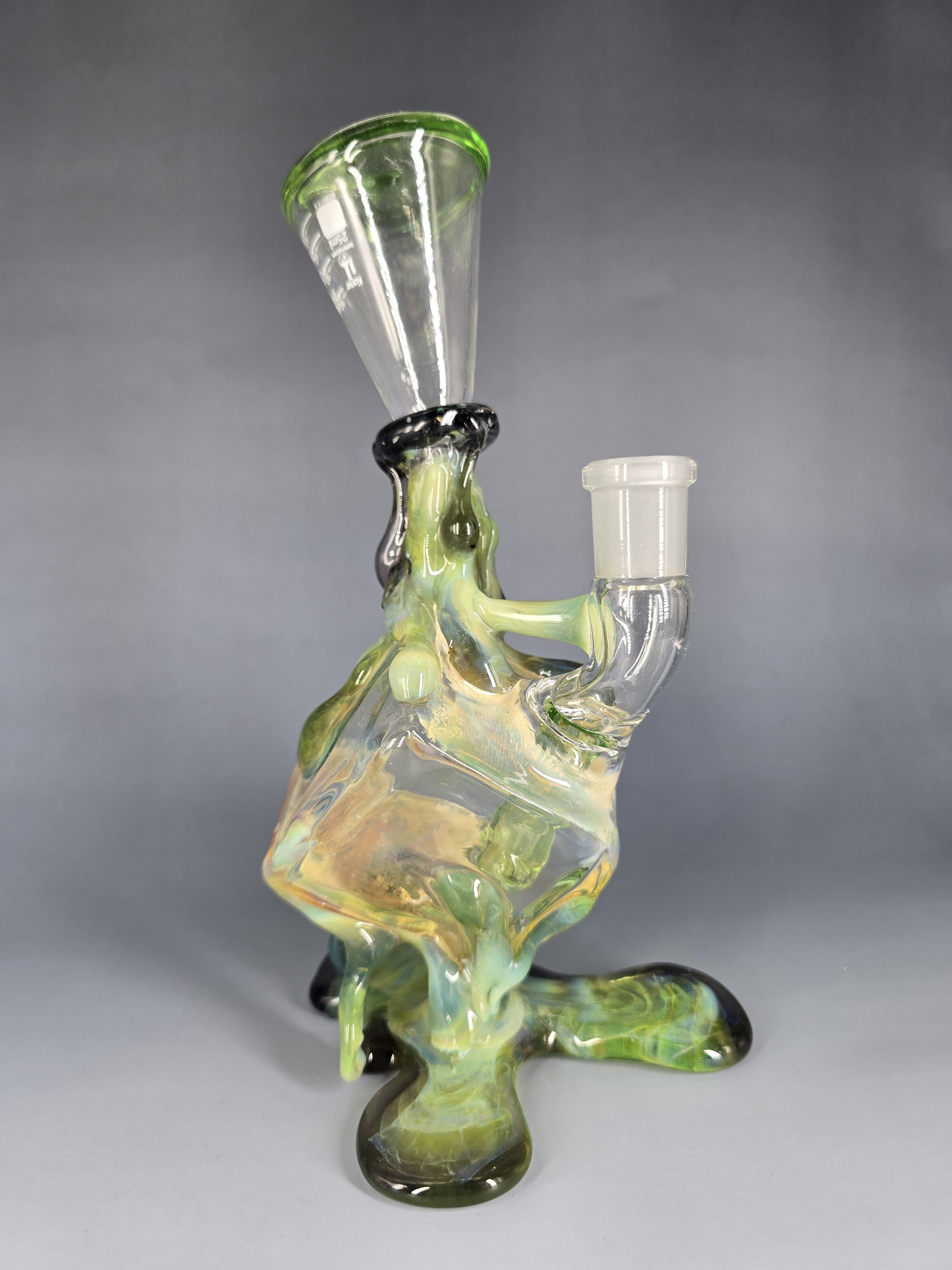 Drippy Glass Rig Green