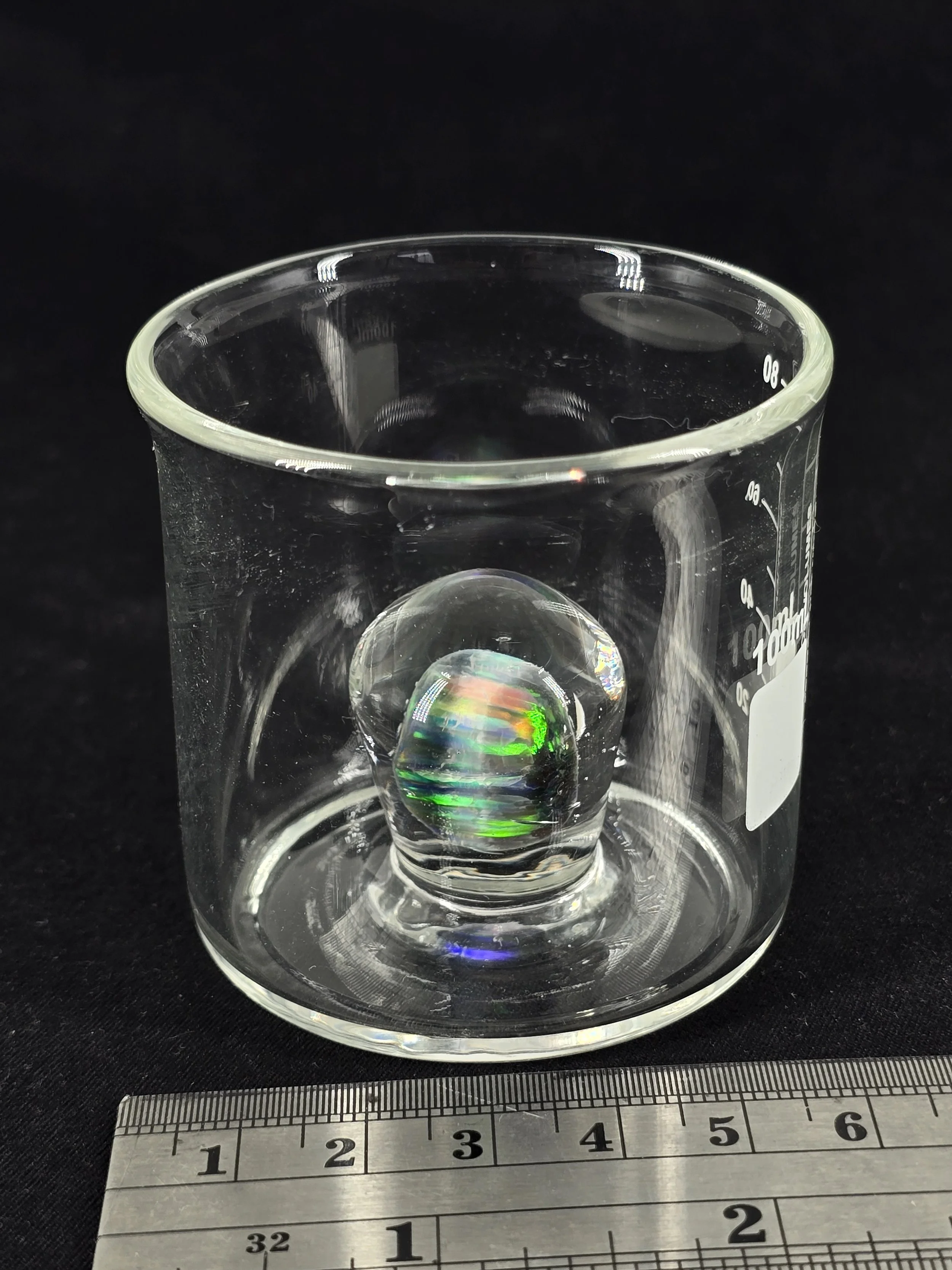 Espresso/Sake cup- Mango Halo Opal