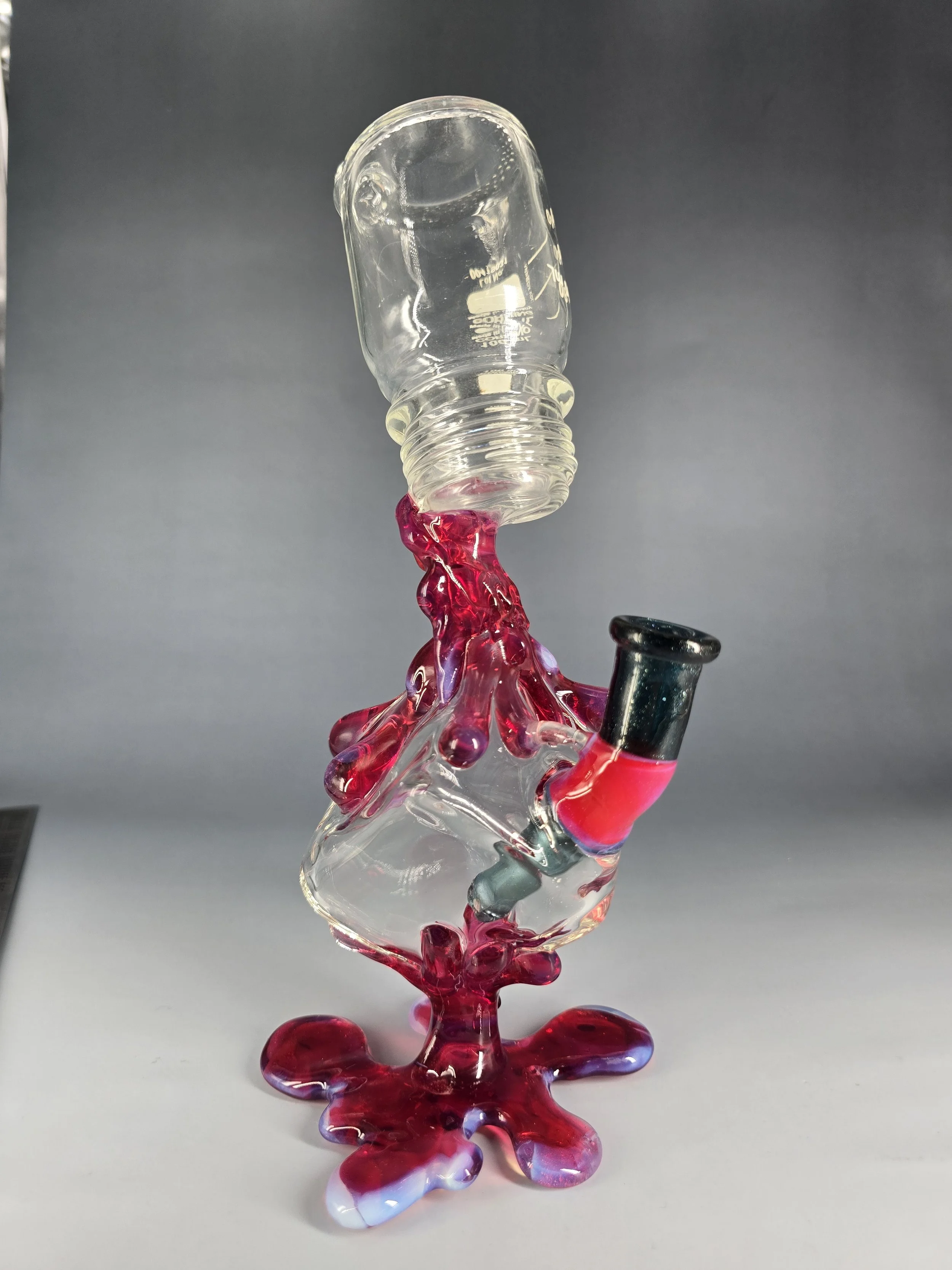 Drippy Glass Rig Pink