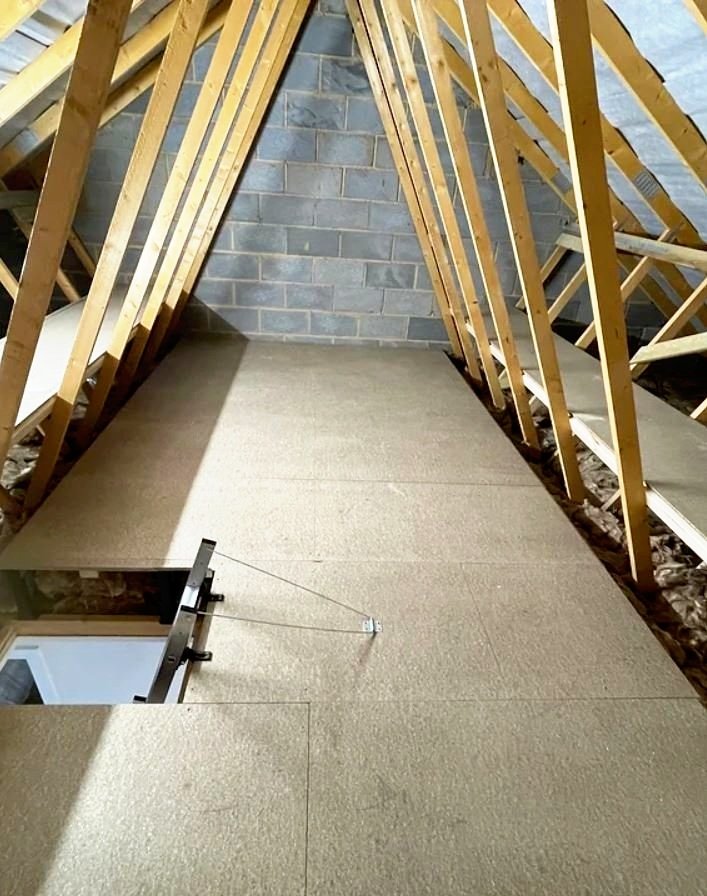 Sussex & Hampshire Loftservices silver loft storage package price.