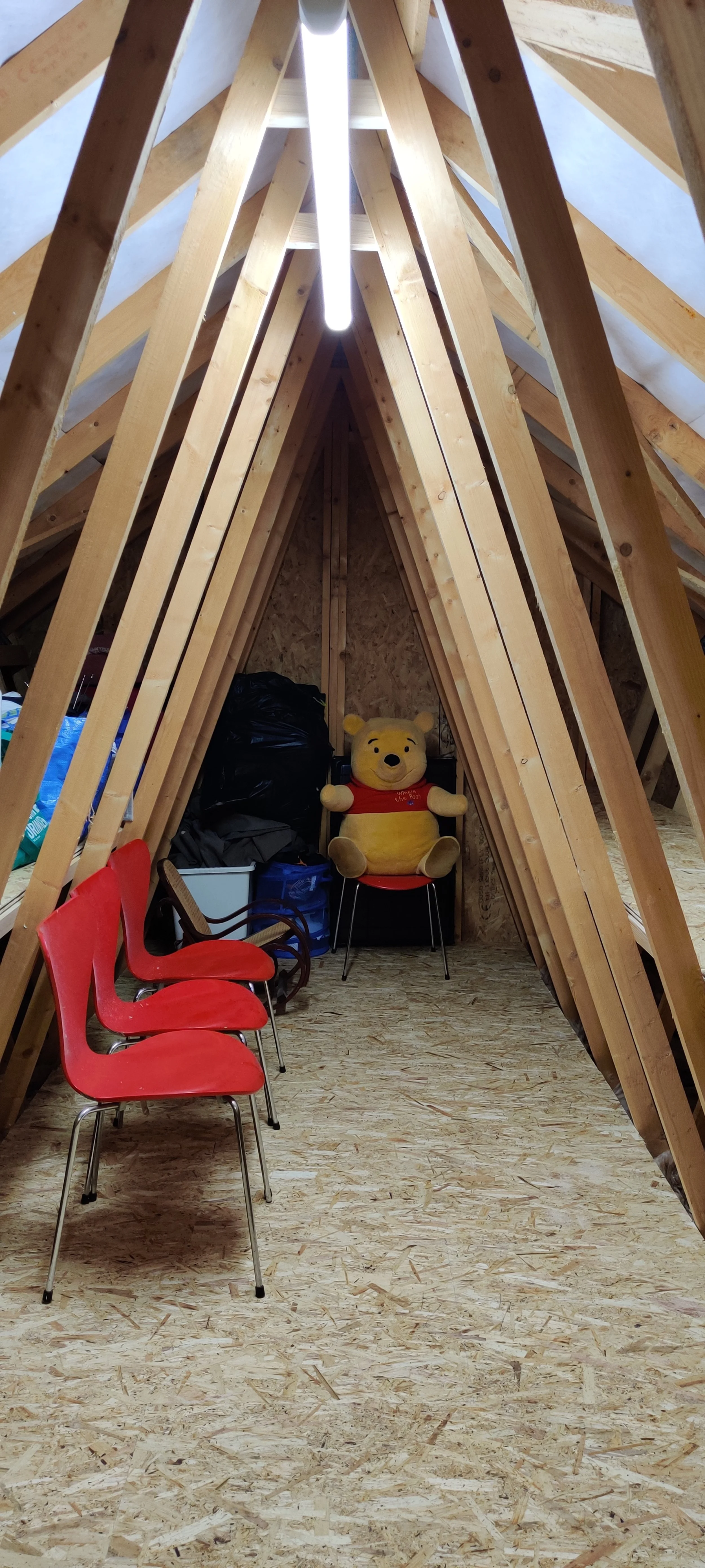 new build property loft boarding