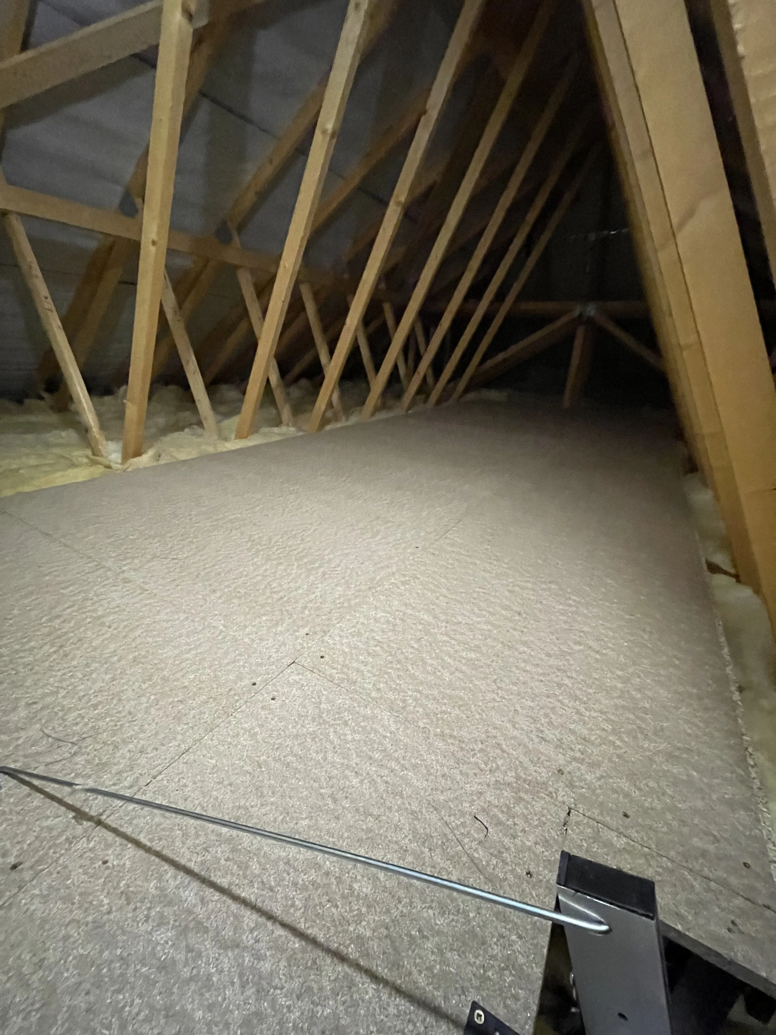 new build property loft boarding