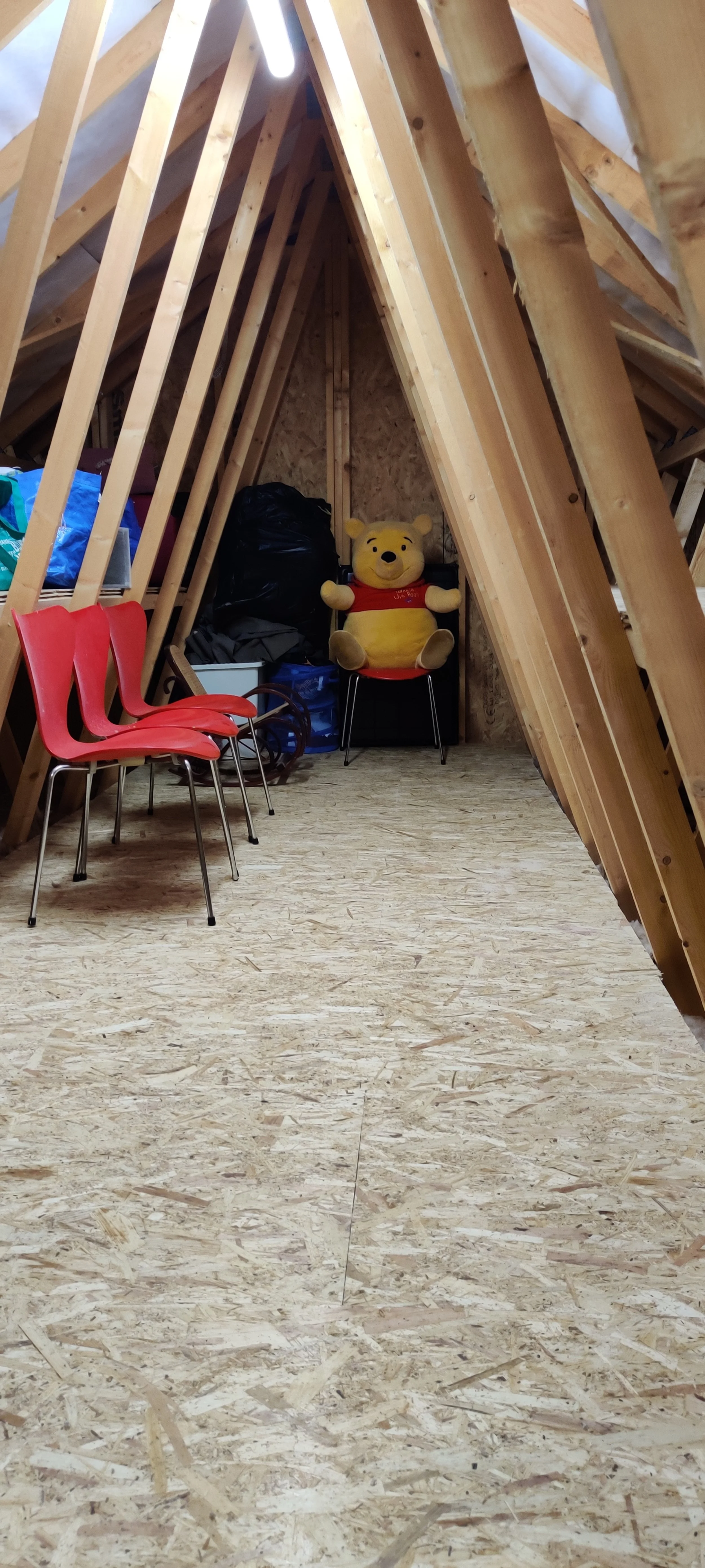 new build property loft boarding