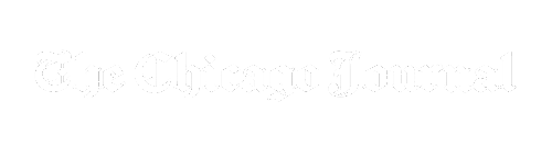 The Chicago Journal logo in white text on a black background.
