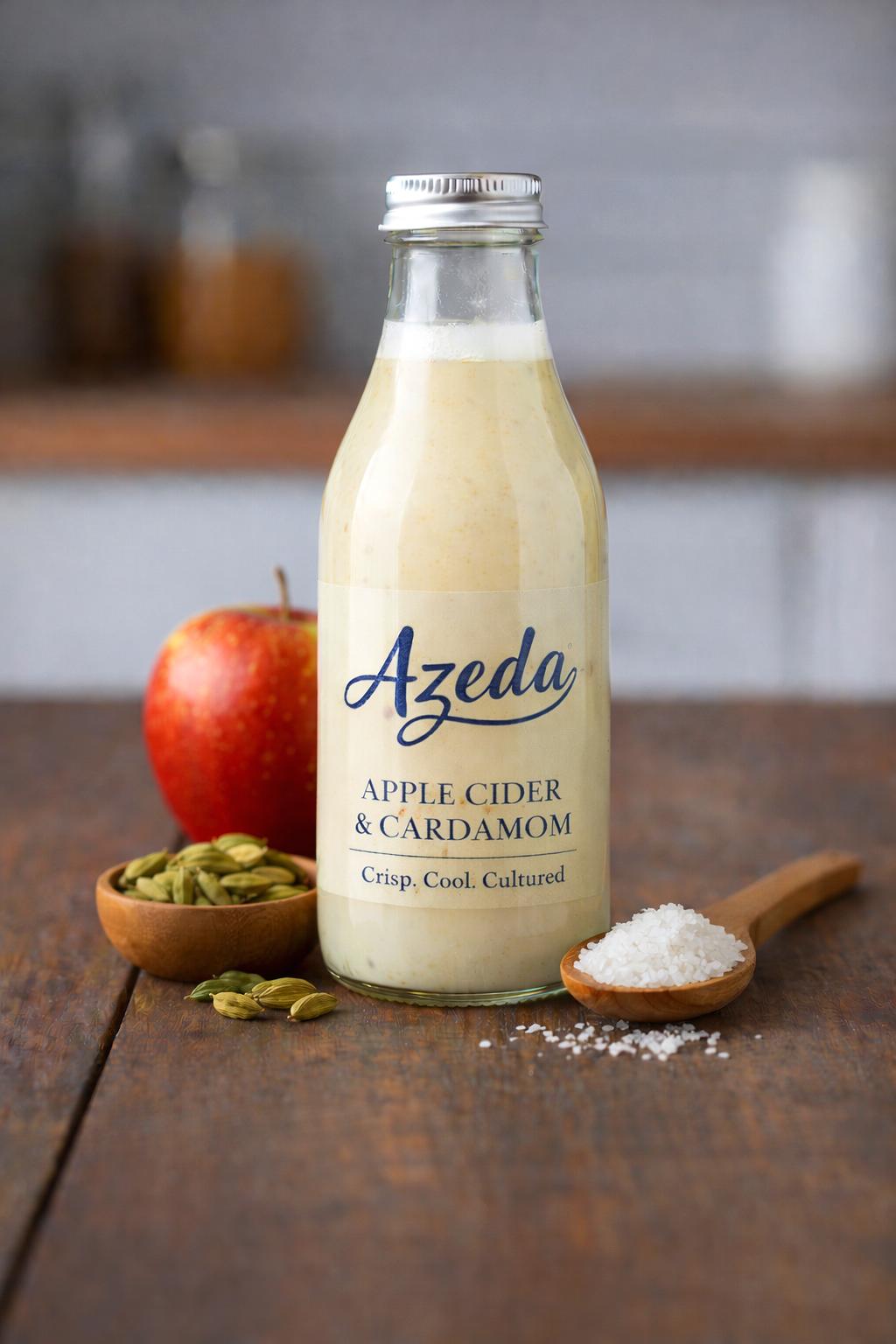 Apple Cider, Cardamom & Salt Buttermilk