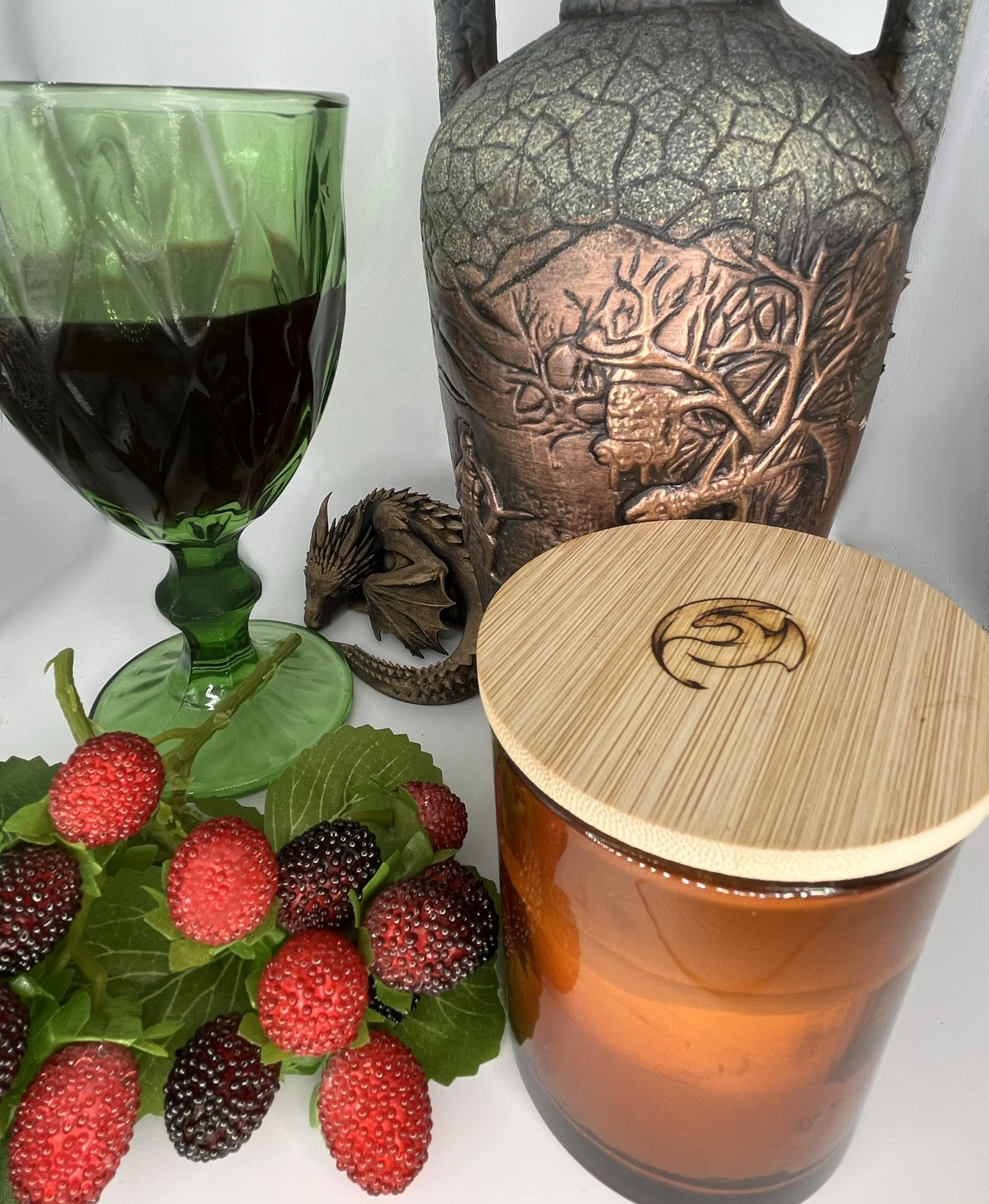Wildberry Mead — Hand-Poured Soy & Beeswax Candle