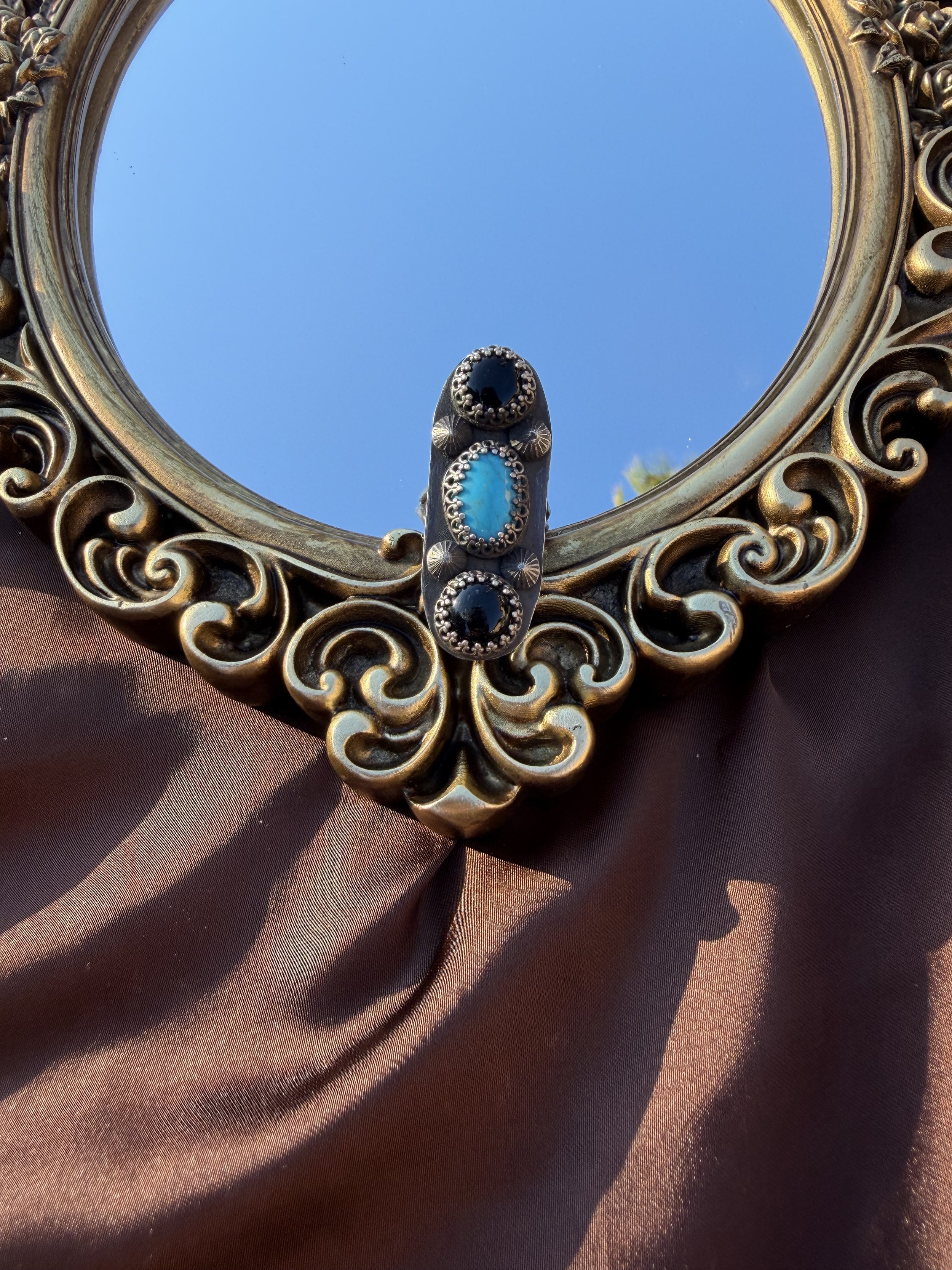 Black Onyx and Turquoise ring.jpeg