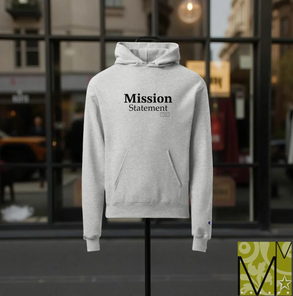 Mission Statement Unisex Champion Hoodie