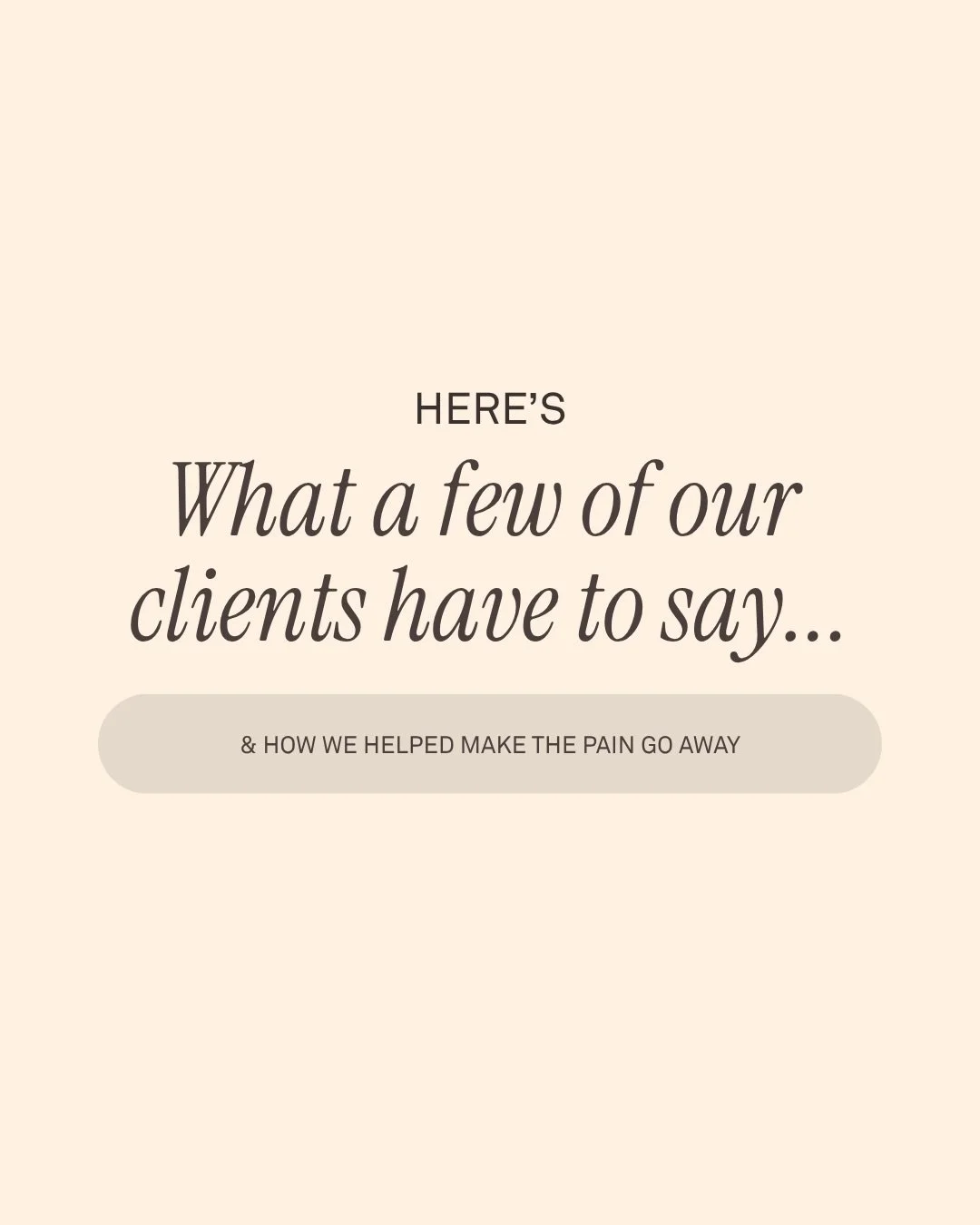 The truth is&hellip;in the service business that requires real humans,
we focus on the human being behind the business with a holistic approach to how we best support them.

We value how our clients feel &amp; prioritize community in the process beca