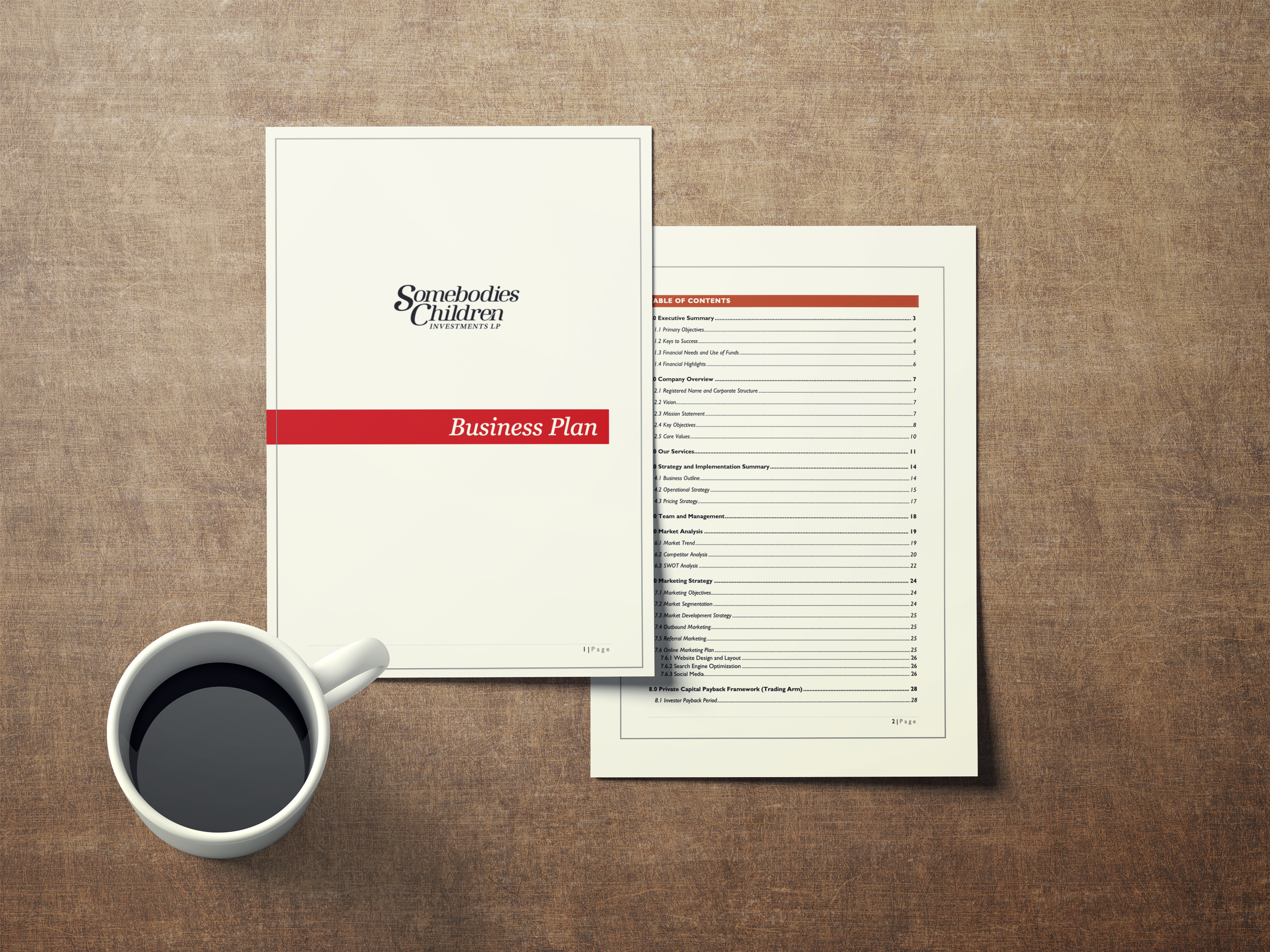 Comprehensive Business Plan Development