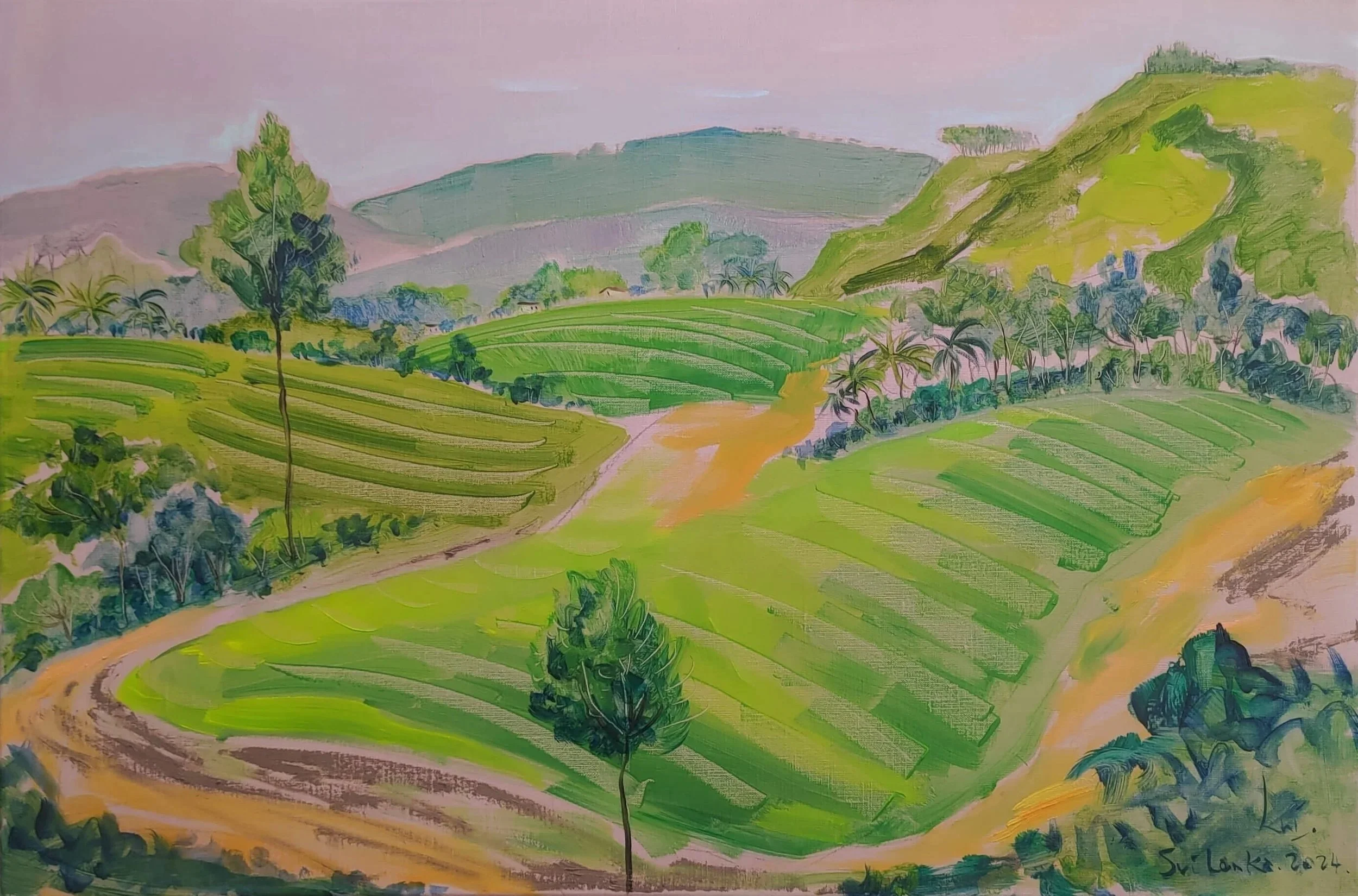 Rothschild Tea Estate, Sri Lanka 50cmx60cm