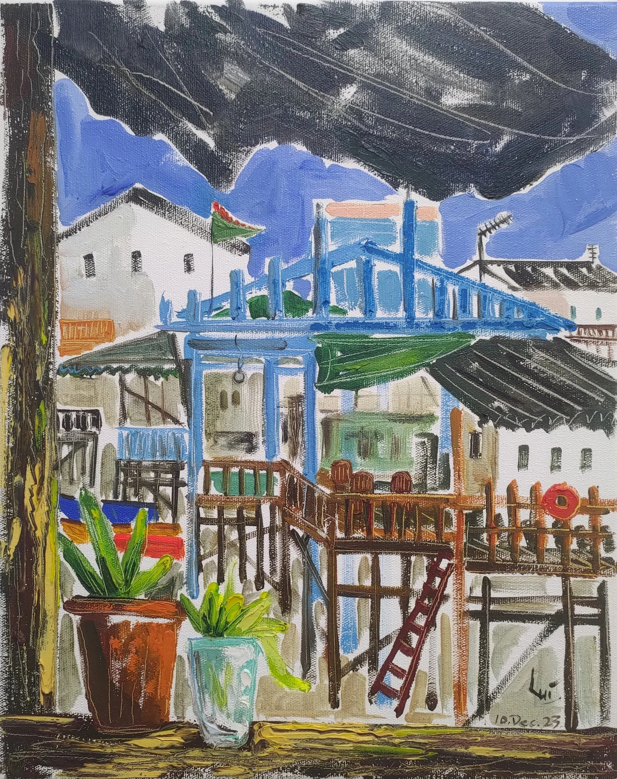 Tai O, Hong Kong 50cmx40cm