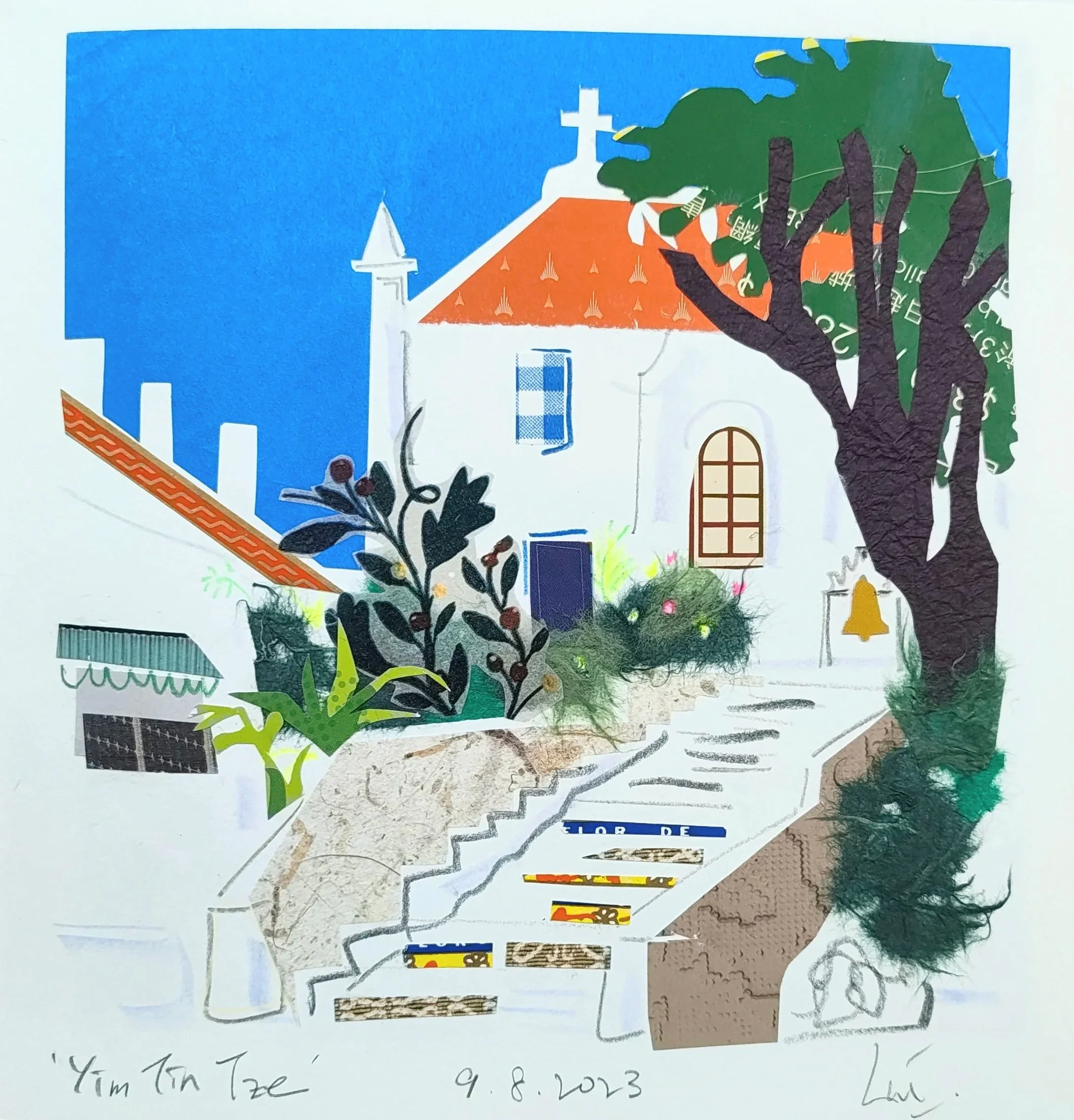 Yim Tin Tze, Hong Kong   20cmx20cm