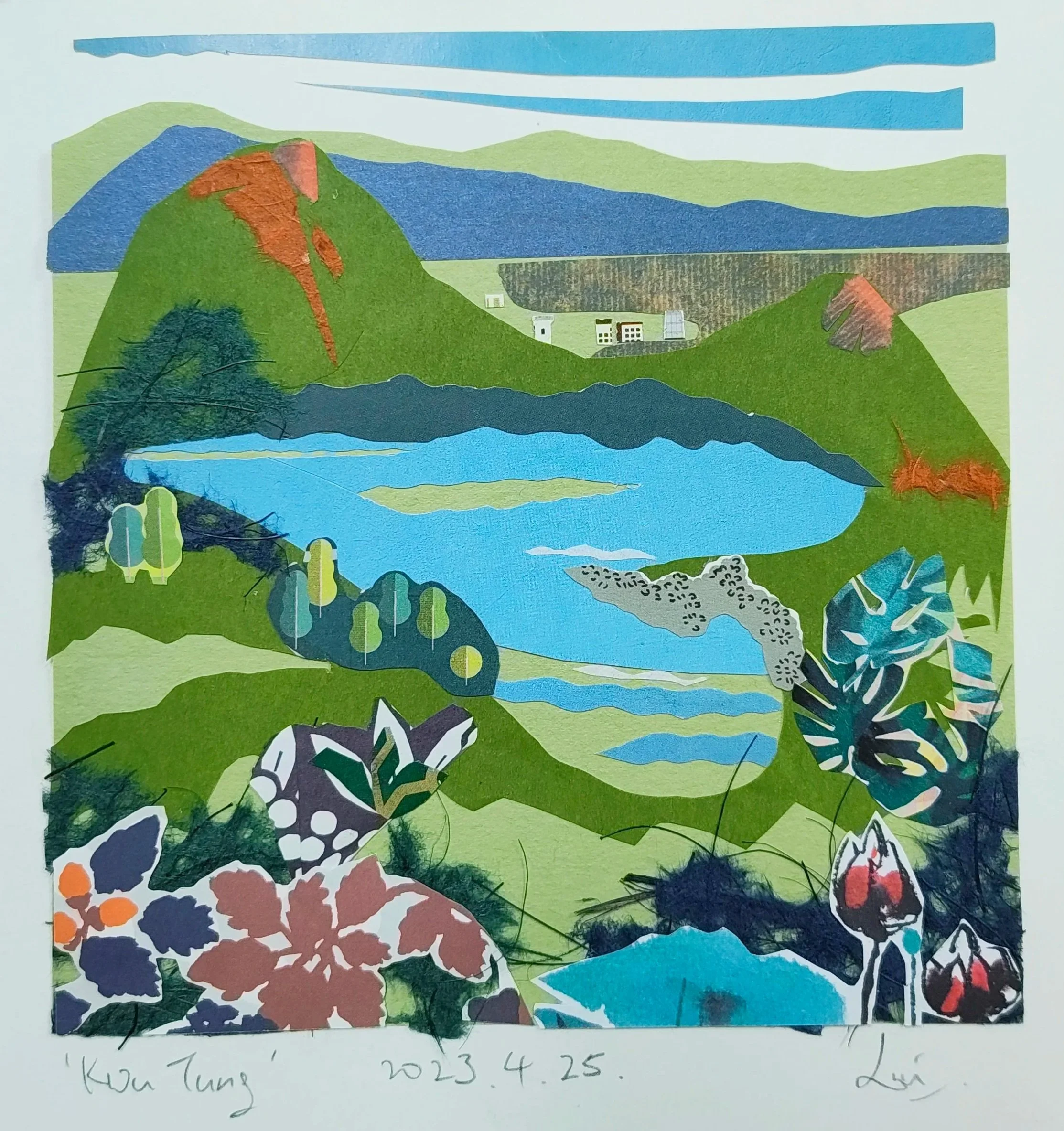 Kwu Tung, Hong Kong   20cmx20cm