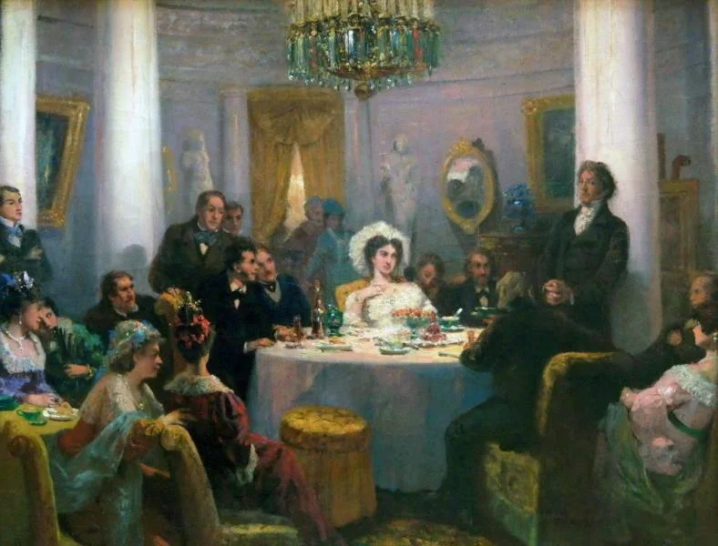 On the Kinship Between Russian and West-European Intellectual Traditions - The Salon