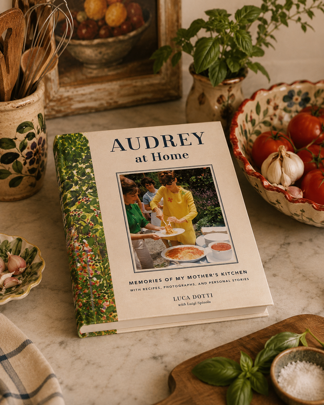 Audrey at home book