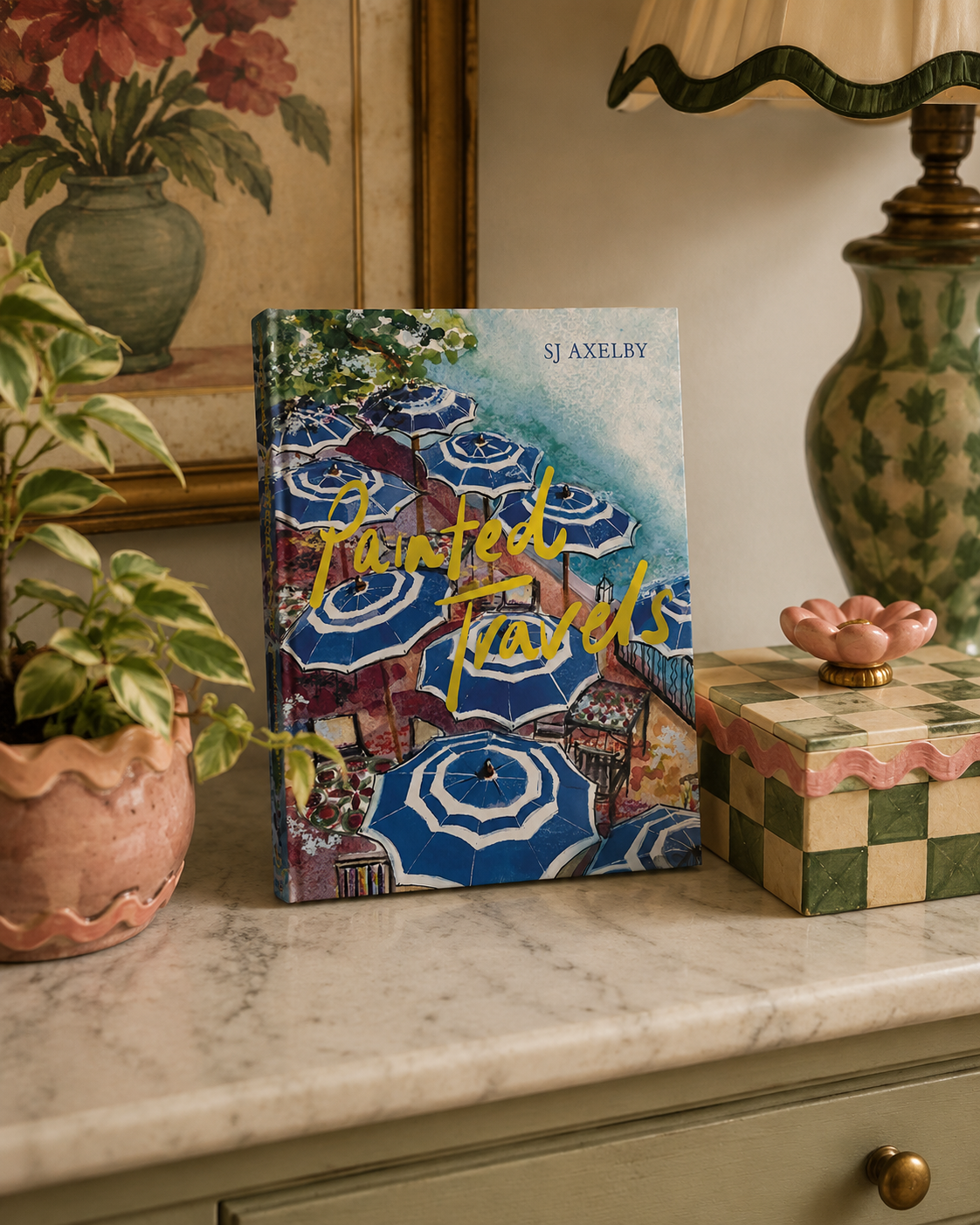 painted travels book