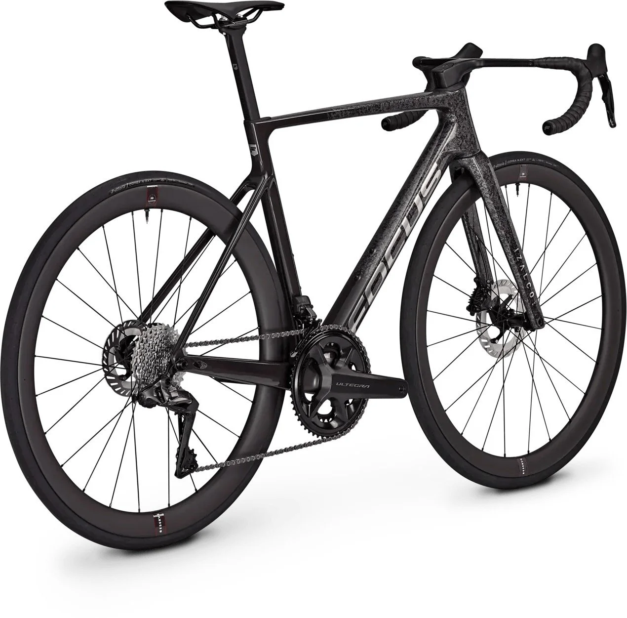 Focus Izalco Max 9.7 Shimano Ultegra Di2 drivetrain and 4iiii power meter crankset
