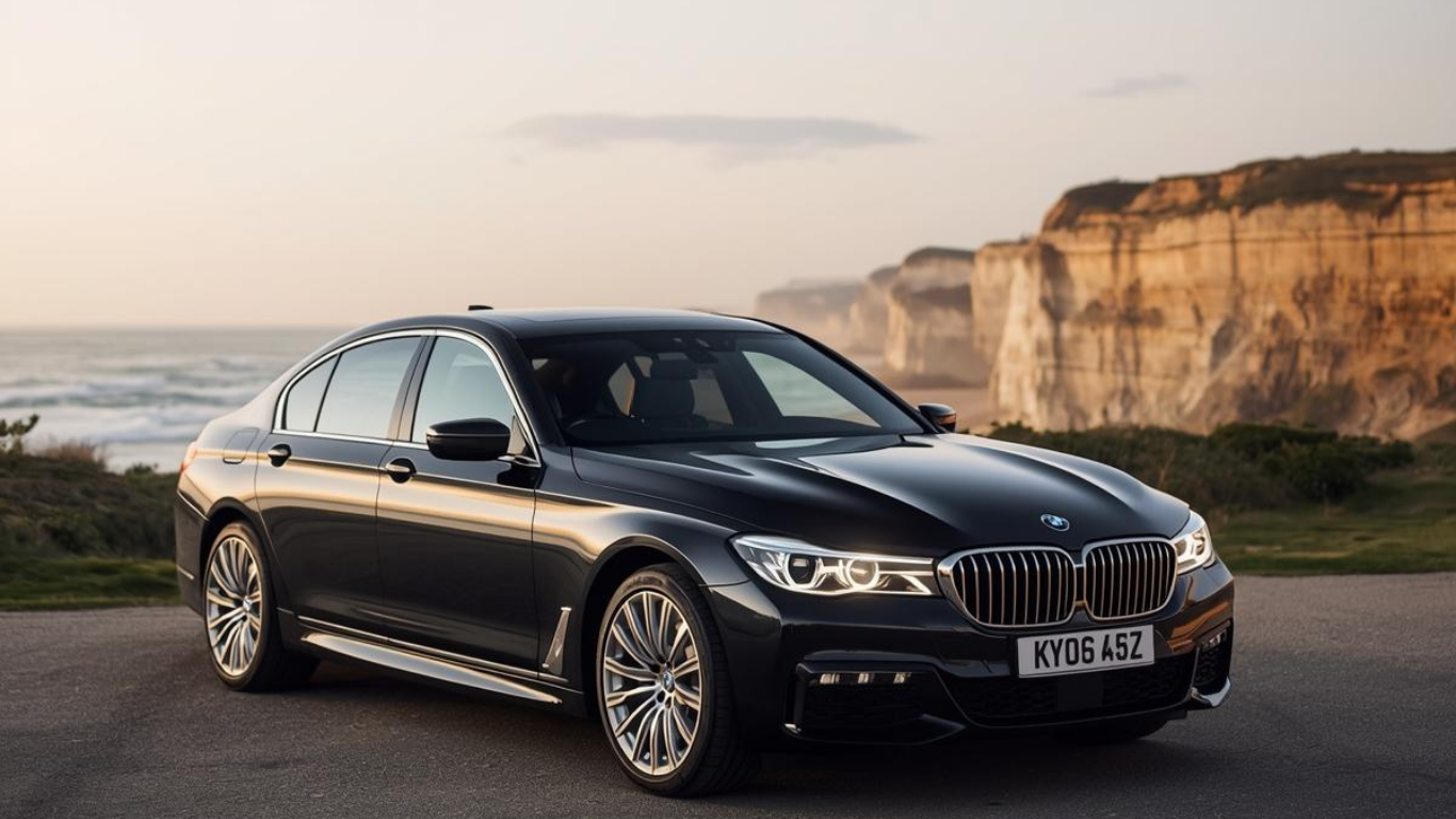 BMW 7-Series Luxury Chauffeur Tour vehicle
