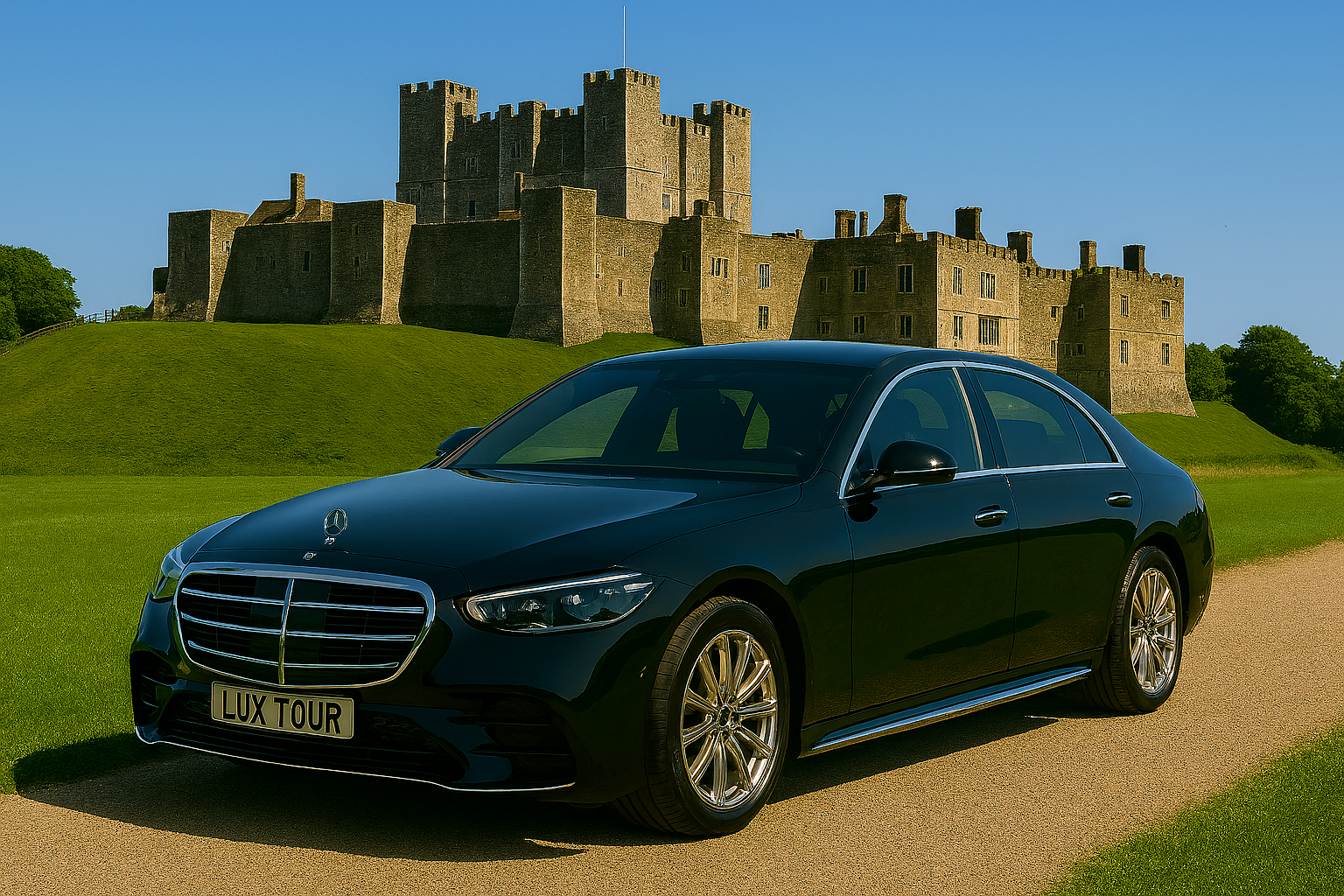Dover Castle and the White Cliffs